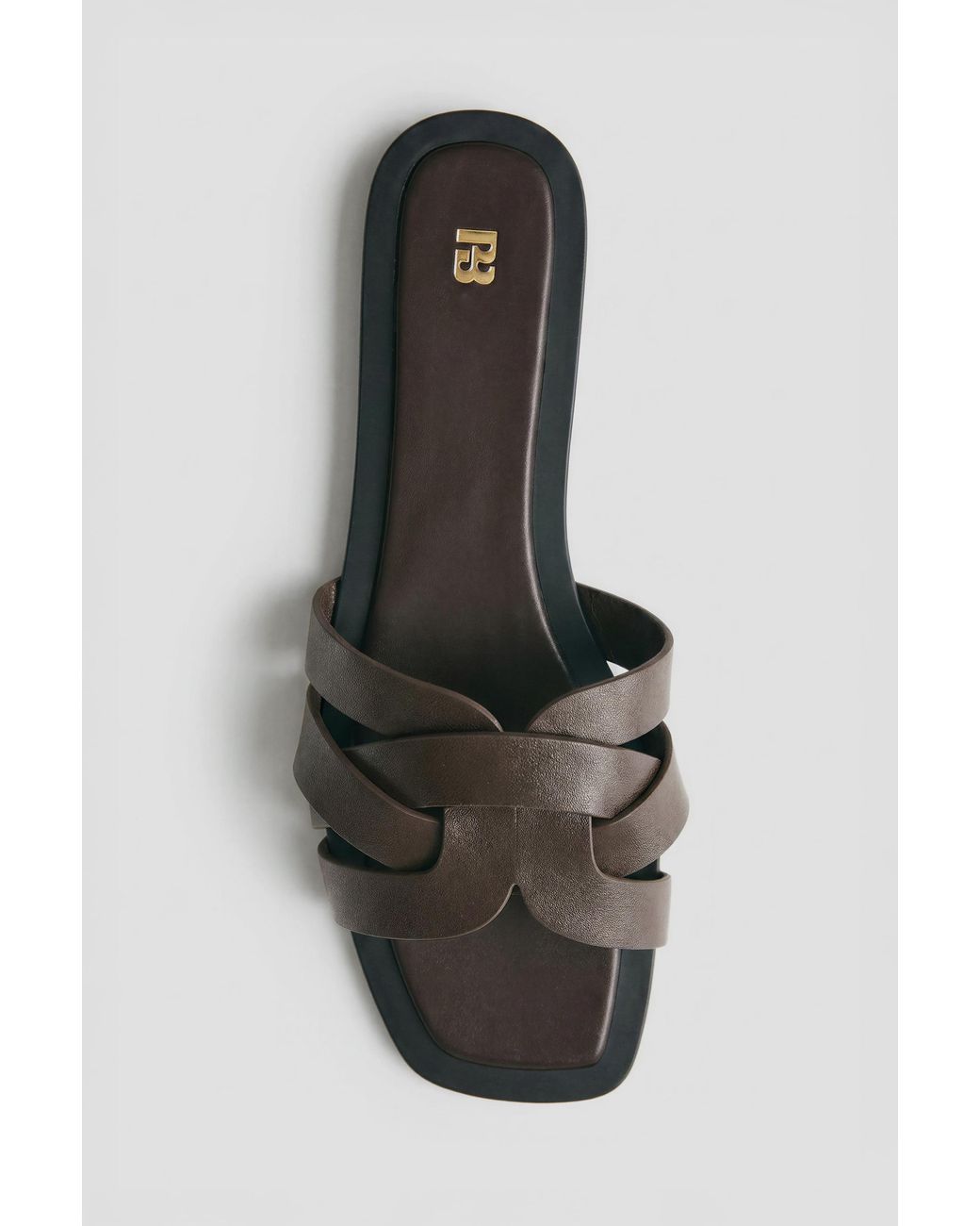 Pull&Bear Pink Flat Strap Sandals