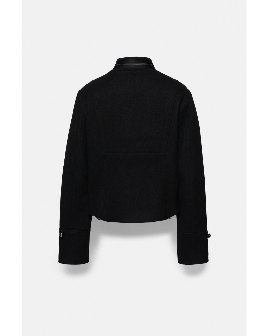 Pull&Bear Blue Fitted Fireman Clasp Jacket
