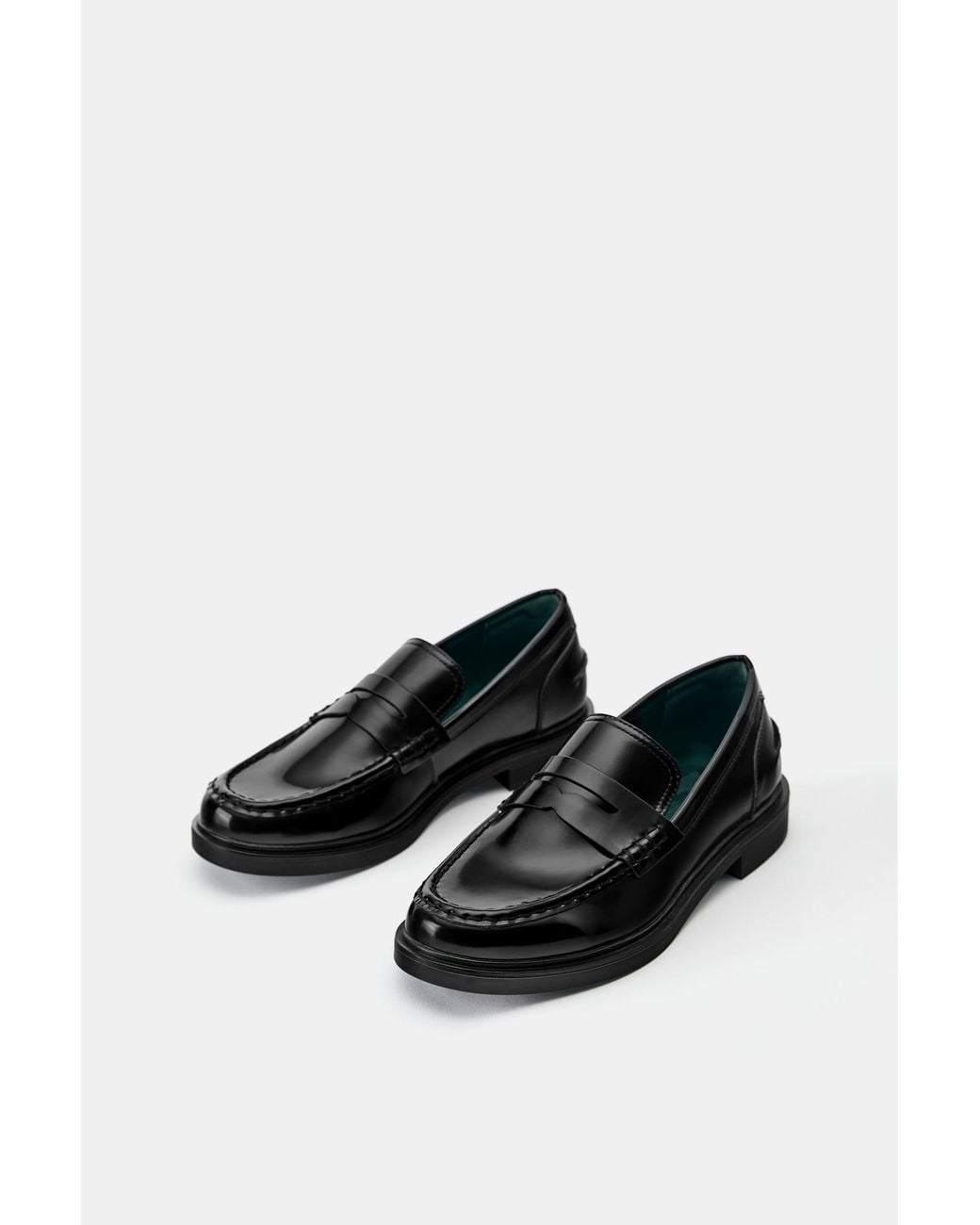 Pull&Bear Blue Casual Loafers for men