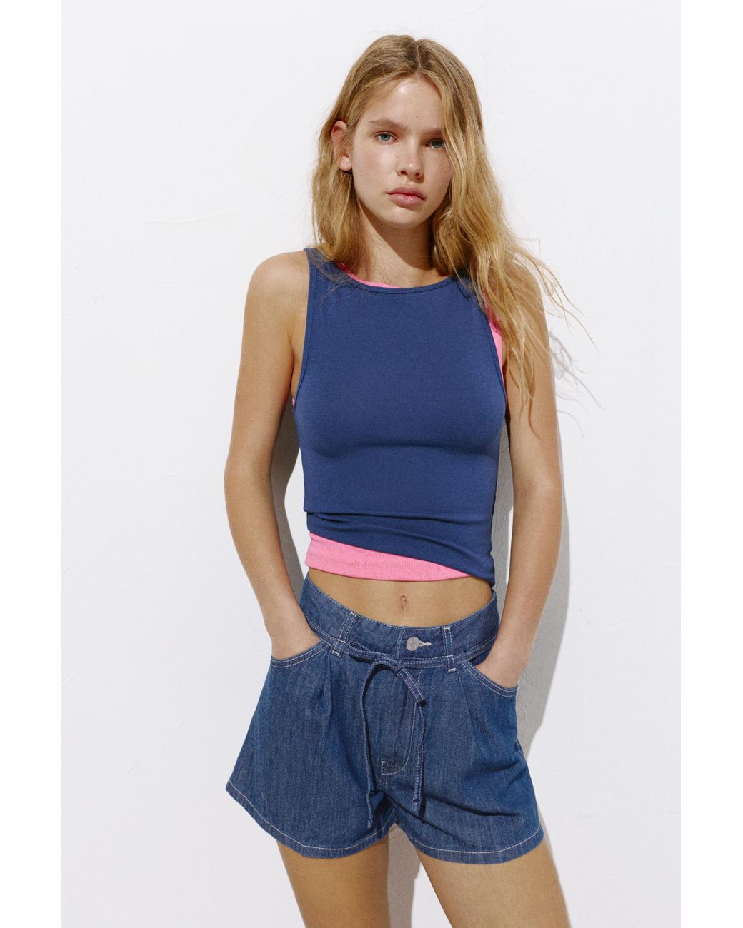 Short di Pull&Bear in Blue