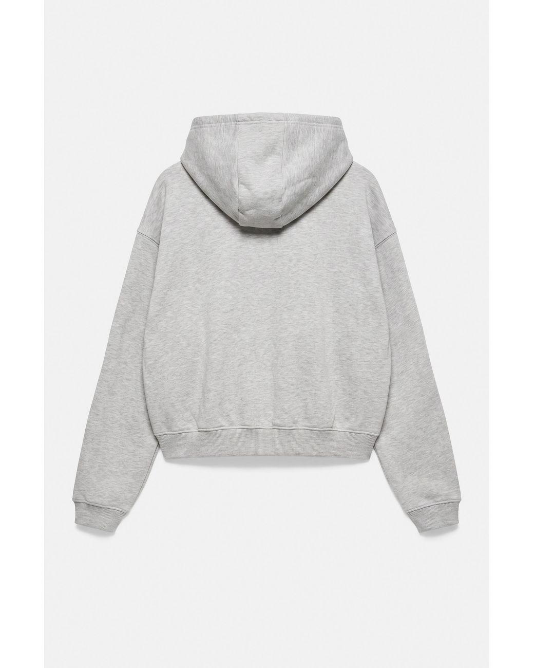 Pull&Bear Capuchonsweater Met Rits in het Gray voor heren