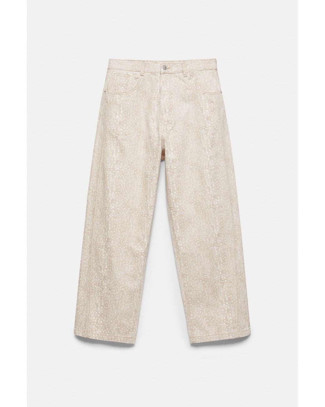 Pull&Bear Hose Mit Bambi-Print in Natural für Herren