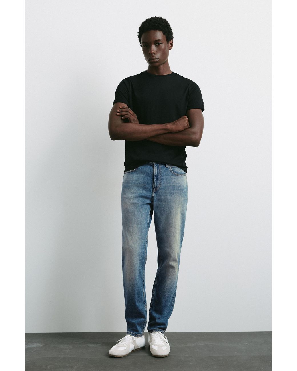 Jean Slim Pull&Bear pour homme en coloris Blue