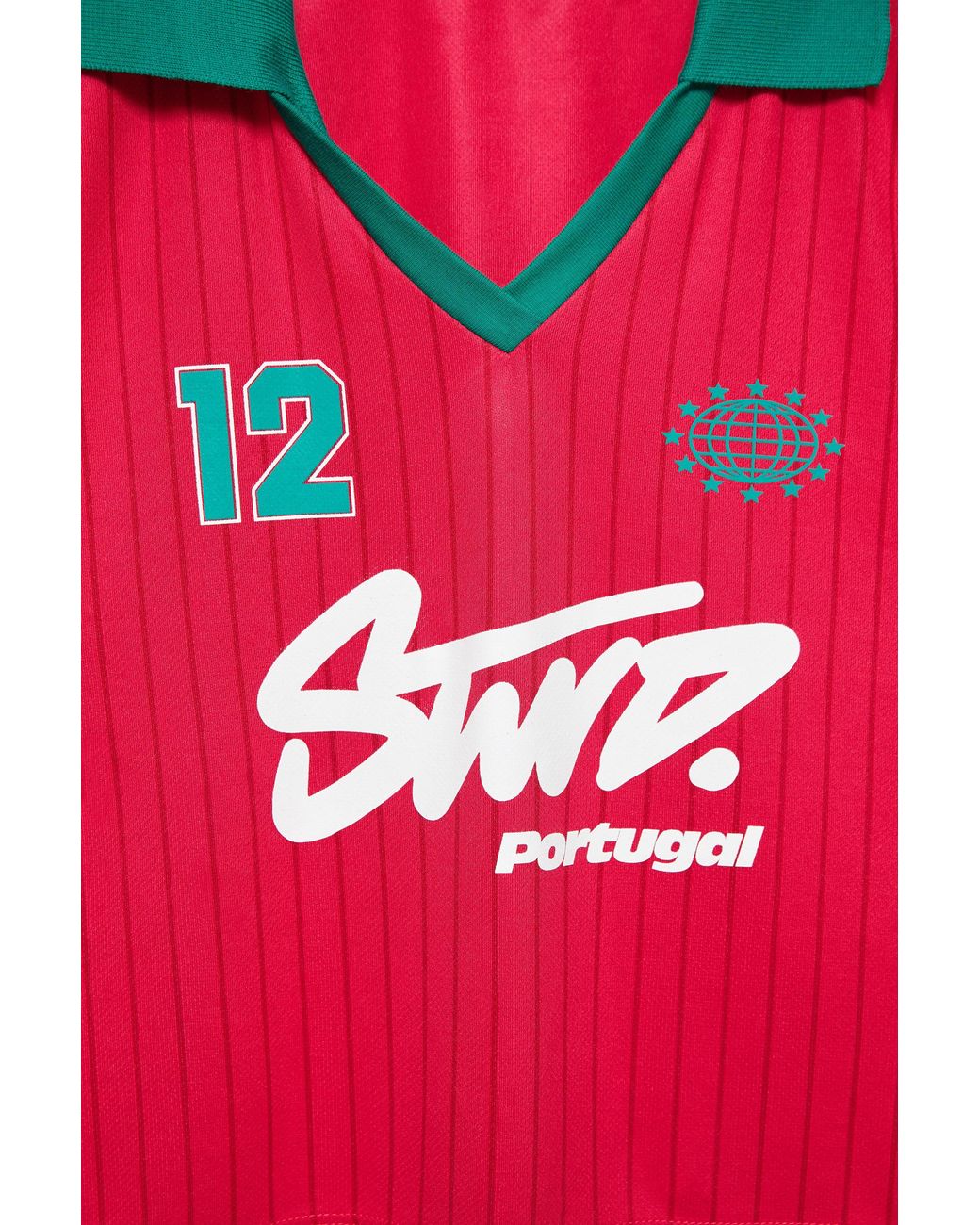 Pull&Bear Red Stwd Portugal T-Shirt