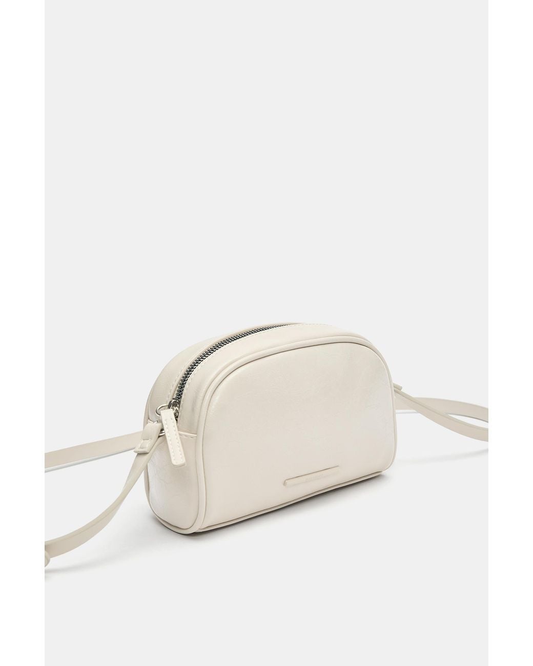 Pull&Bear White Basic Crossbody Bag
