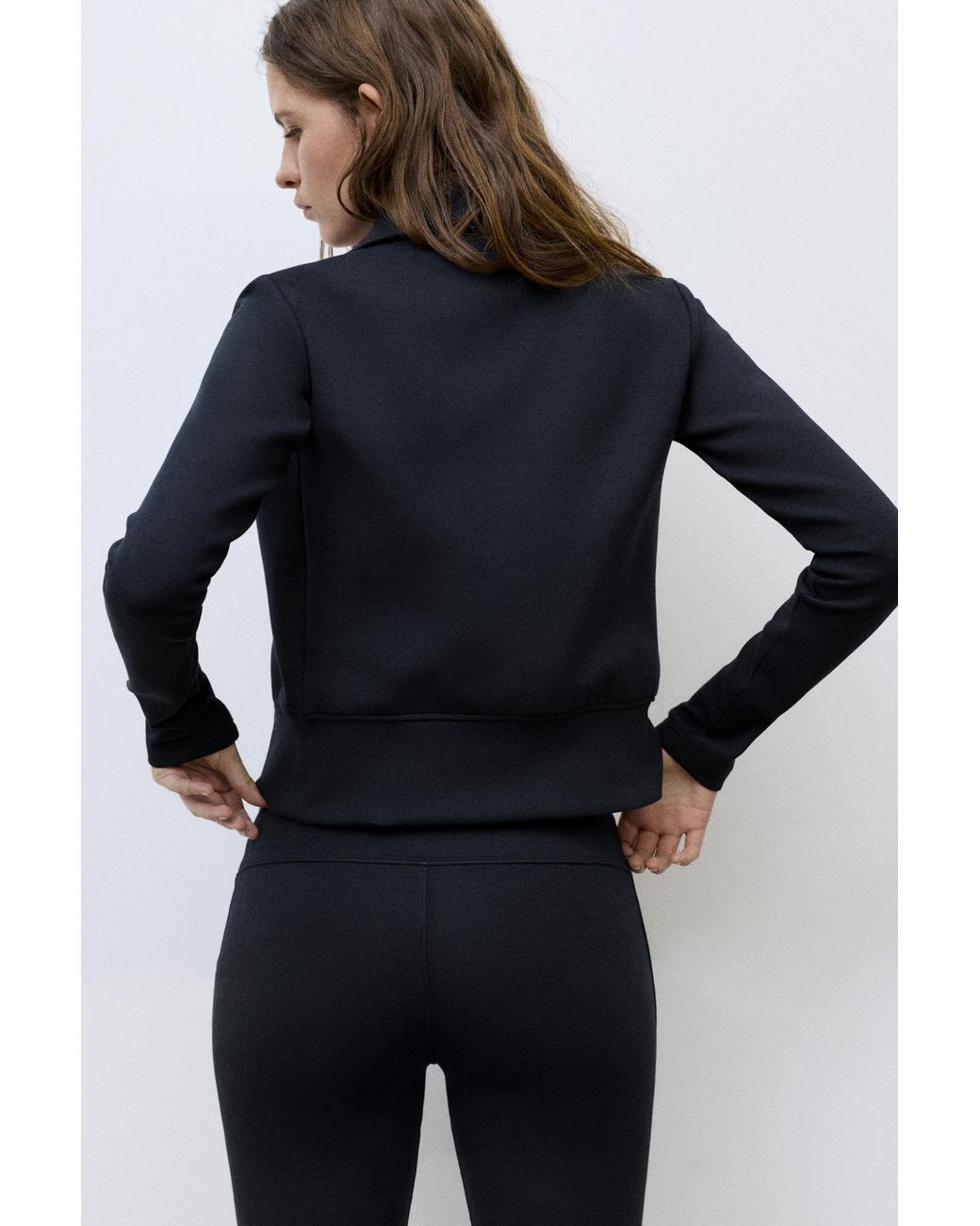 Pull&Bear Blue Zip-Up Jacket