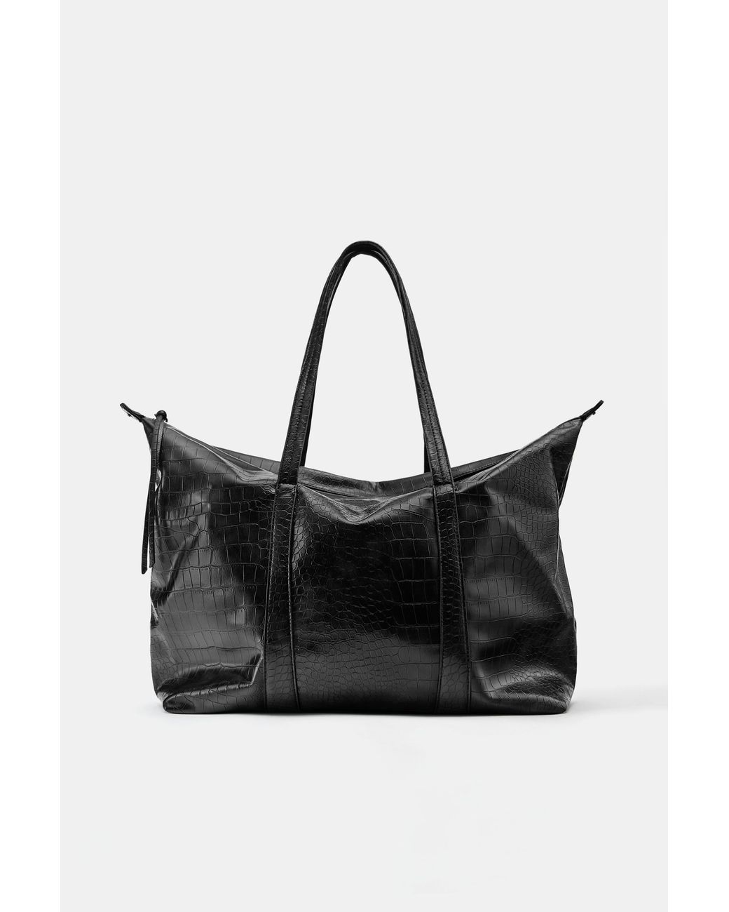 Pull&Bear Blue Shopper Mit Struktur