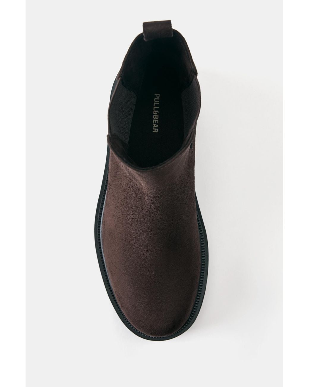 Pull&Bear Green Chelsea Ankle Boots for men