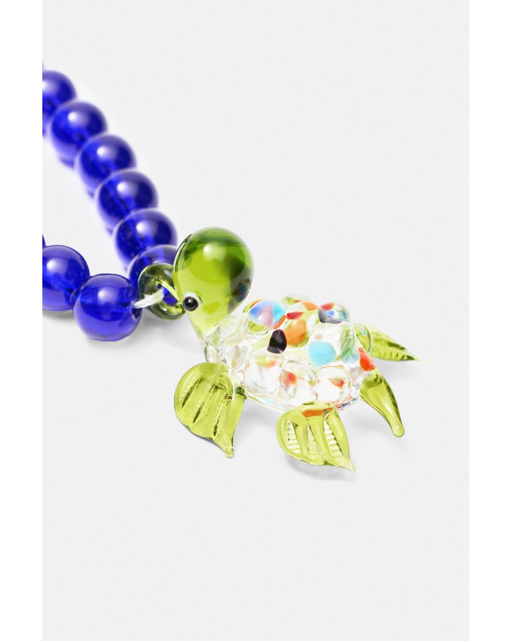 Collier Perles Pleasures X Stwd Pull&Bear en coloris Blue