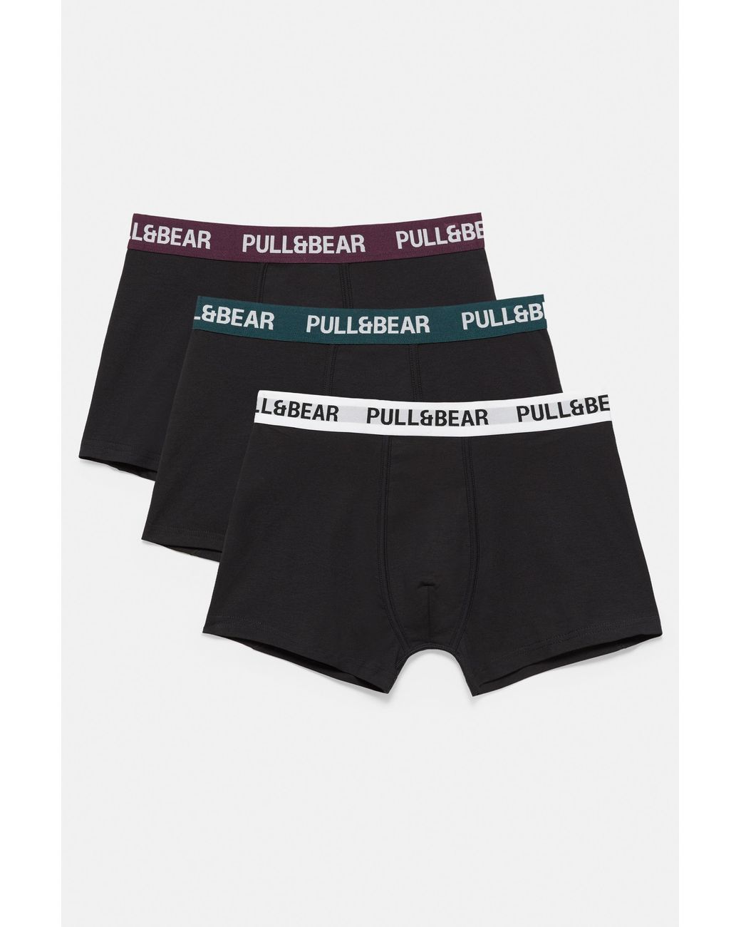 Lot De 3 Boxers Pull&Bear pour homme en coloris Black