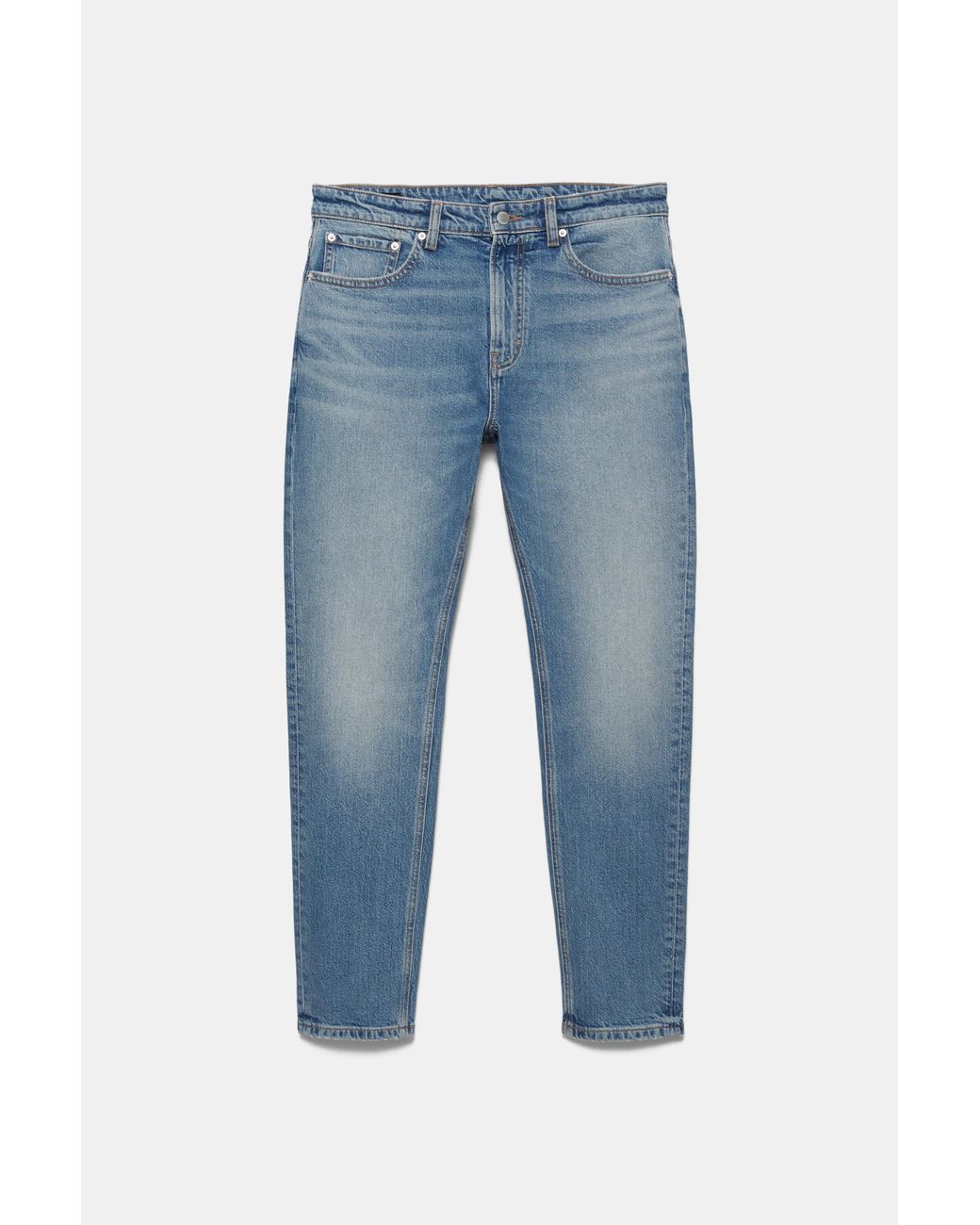 Pull&Bear Slim Jeans in het Blue voor heren