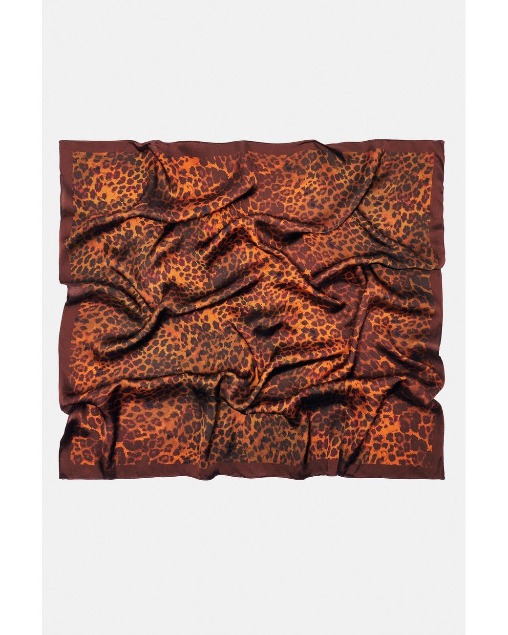 Pull&Bear Brown Leopard Print Bandana