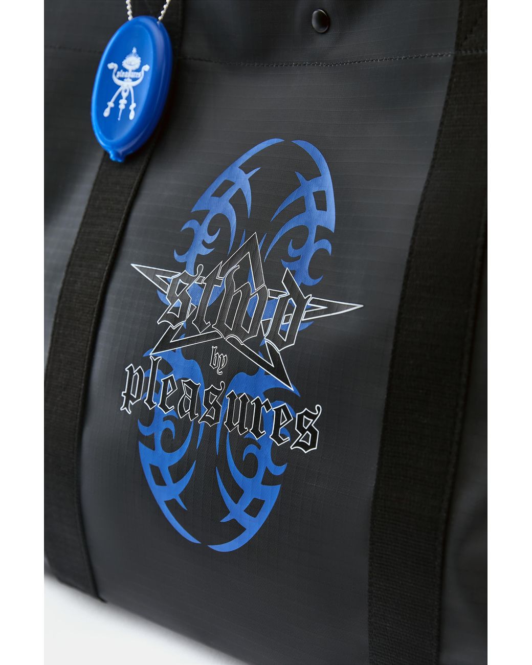 Pull&Bear Blue Pleasures Tote Bag for men