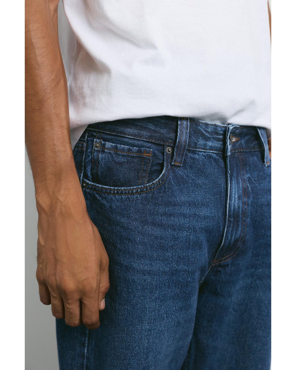 Jean Standard Pull&Bear pour homme en coloris Blue