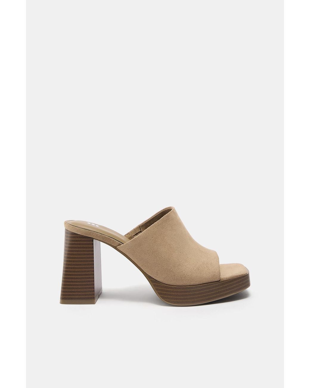 Pull&Bear Brown Clogs Mit Absatz