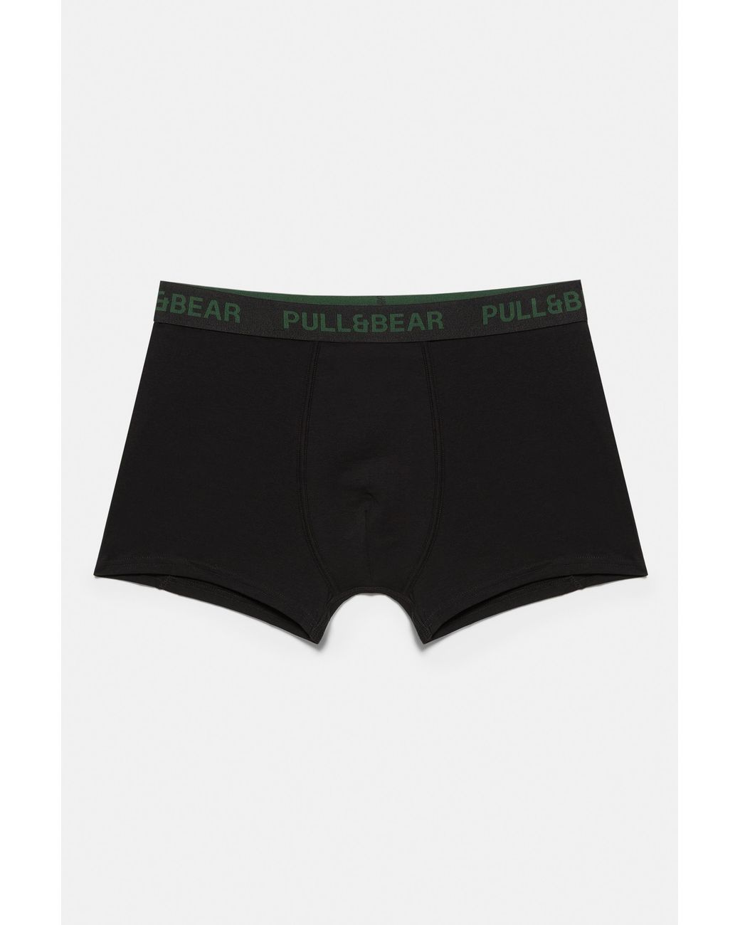 Pull&Bear Black Pack Of 3 Boxers for men