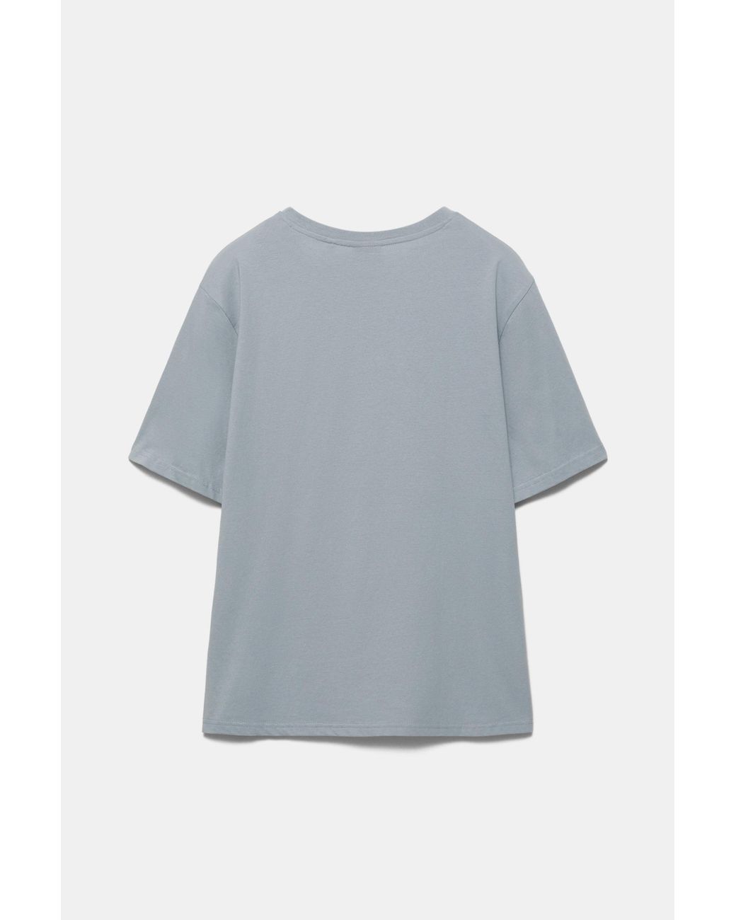 Maglietta Basic di Pull&Bear in Blue da Uomo