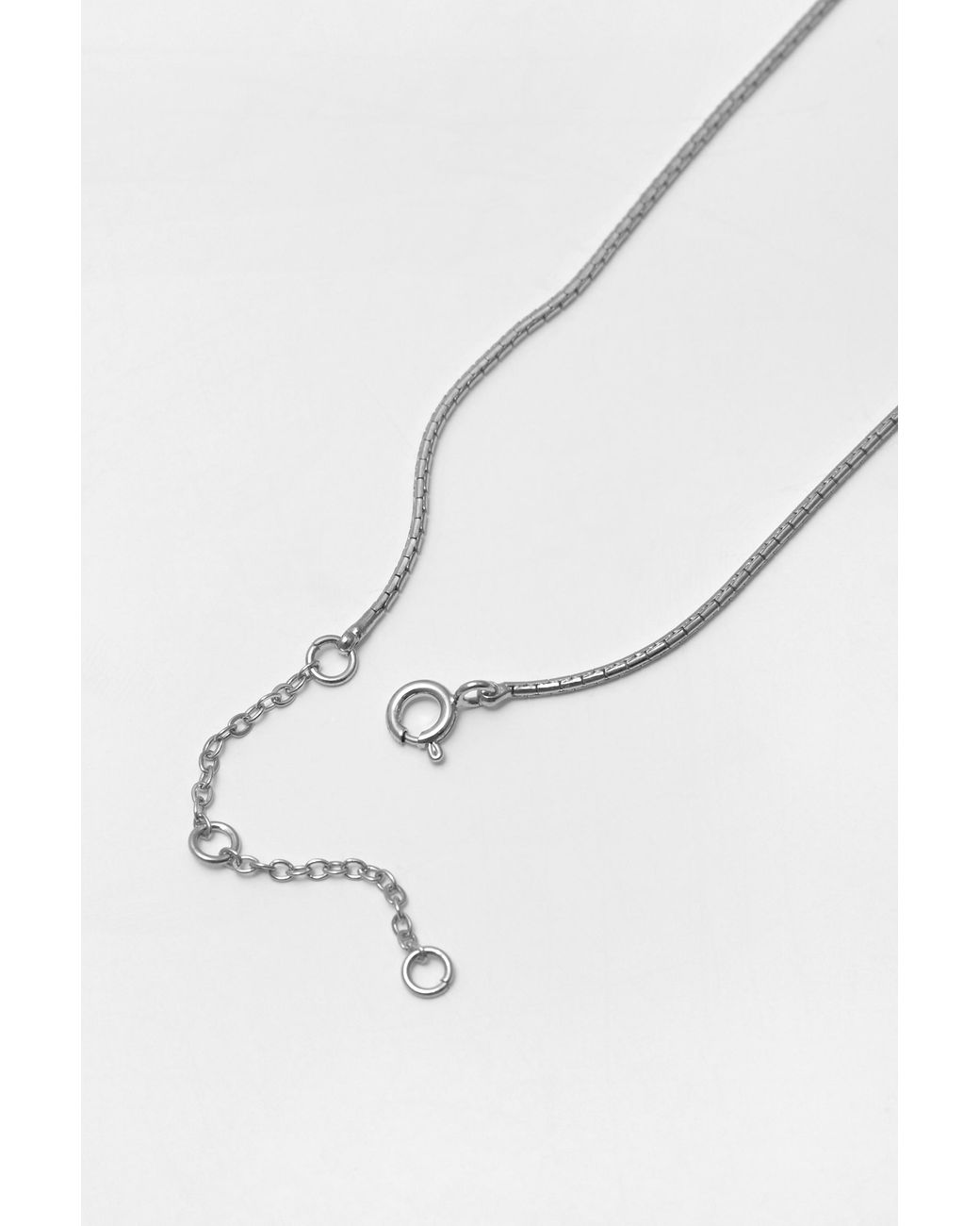 Pull&Bear White Pack Mit 2 Einfachen Ketten