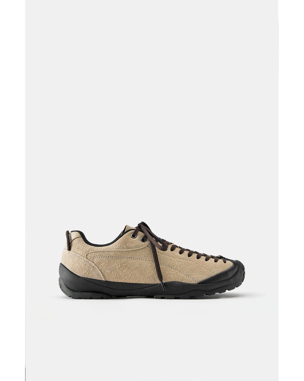Pull&Bear Trekking-Sneaker Aus Leder in Blue für Herren