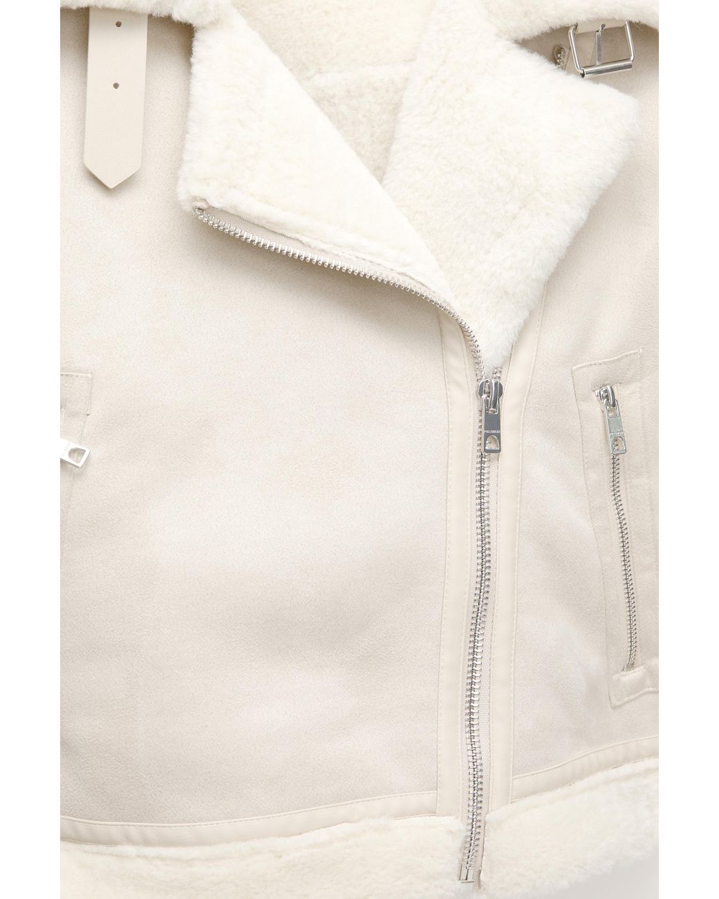 Blouson Court Double Face Pull&Bear en coloris Black