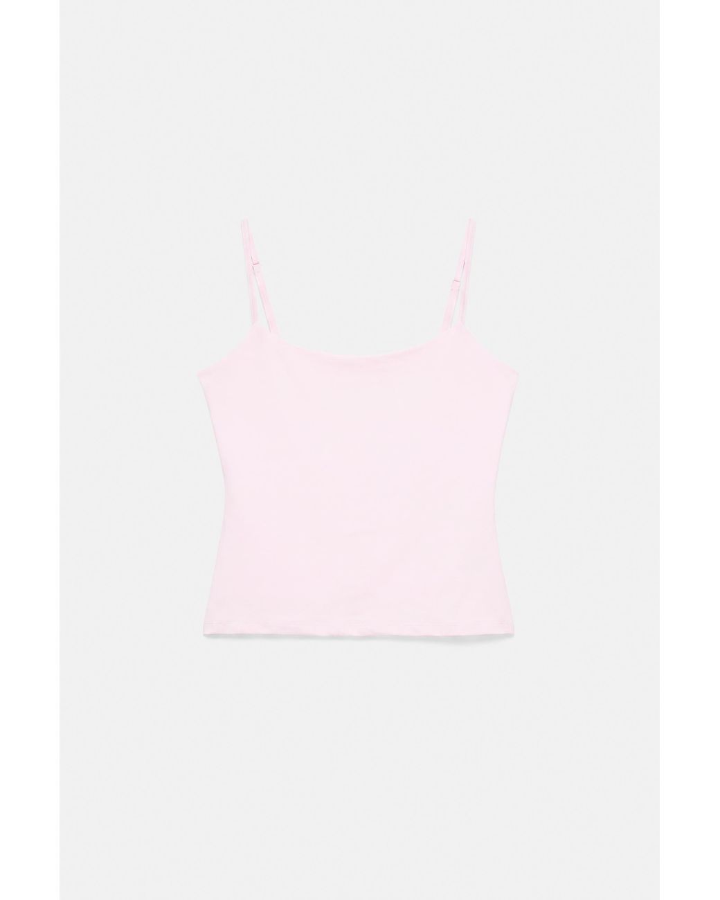Top Basique À Bretelles Réglables Pull&Bear en coloris White
