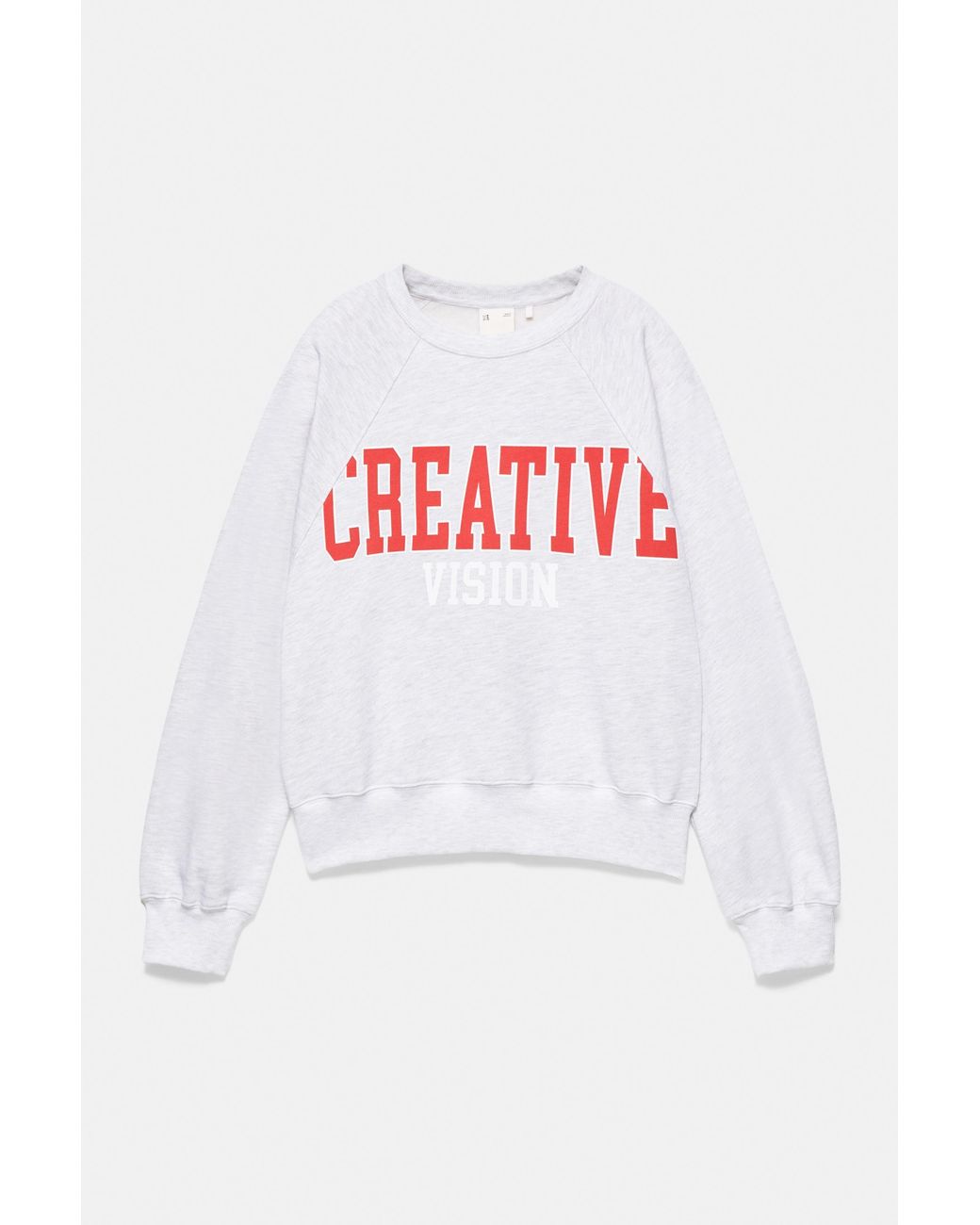 Pull&Bear Green Creative Graphic Sweatshirt