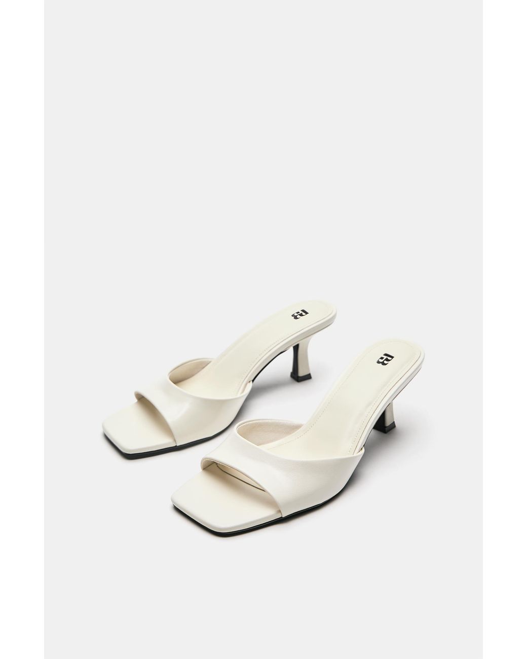 Pull&Bear Black Absatz-Mules