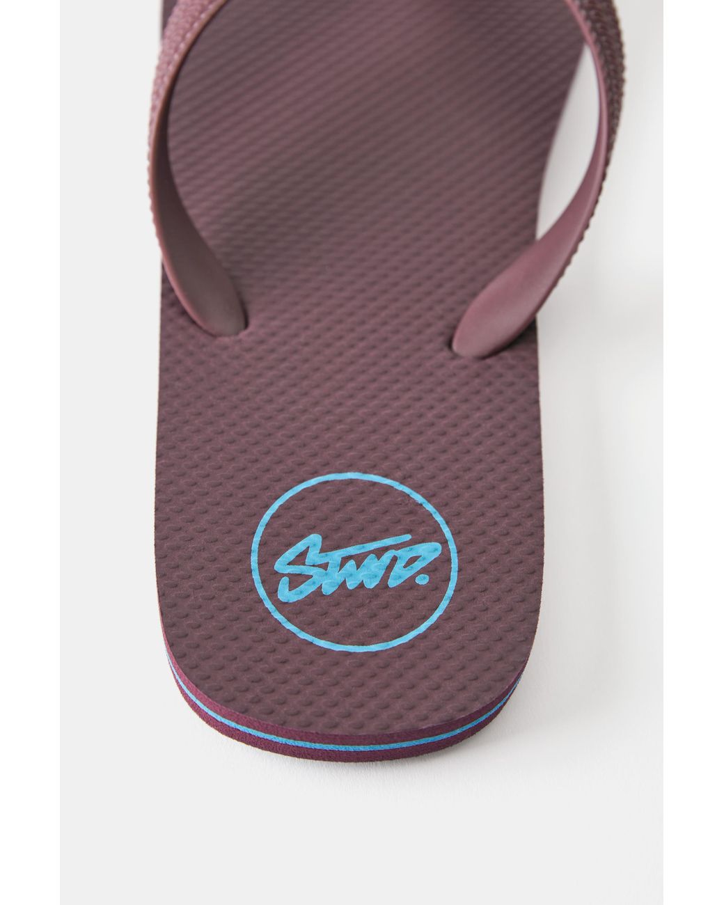 Pull&Bear Blue Stwd Sandals for men