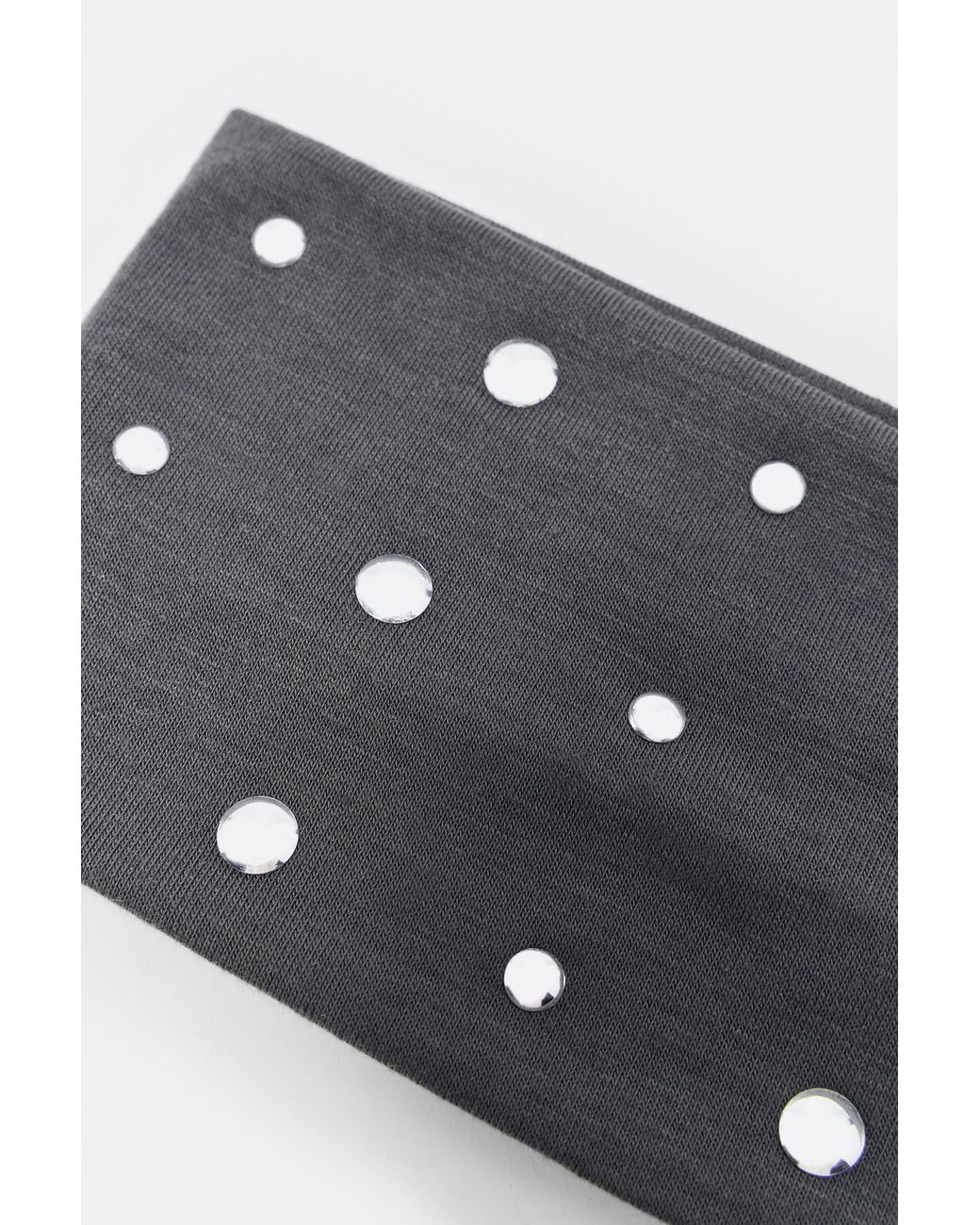 Pull&Bear Gray Studded Stretch Headband