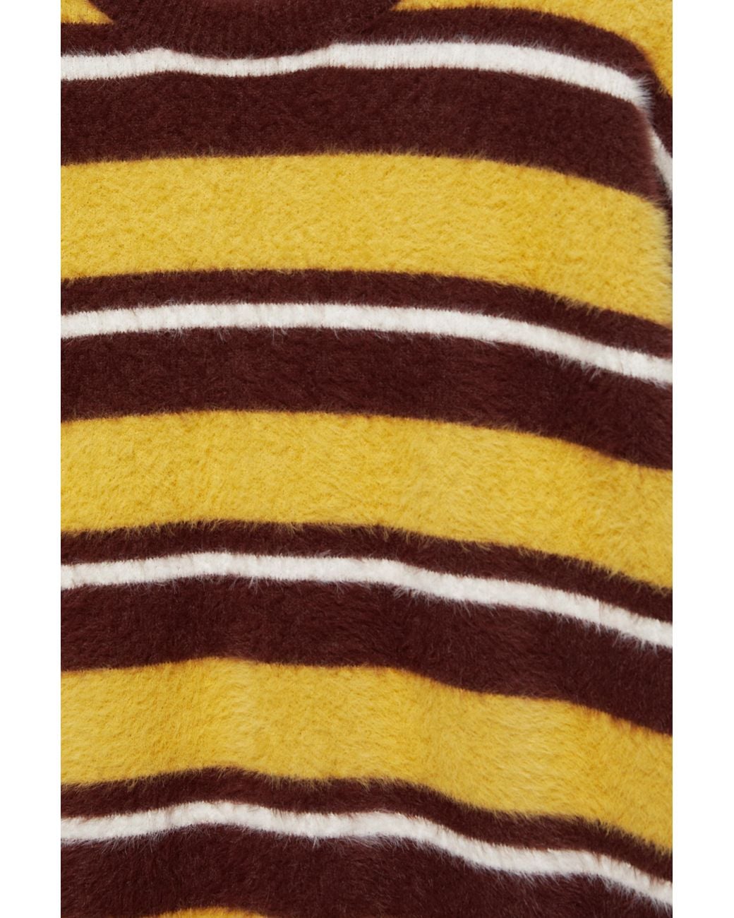 Pull&Bear Natural Striped Knit Jumper for men