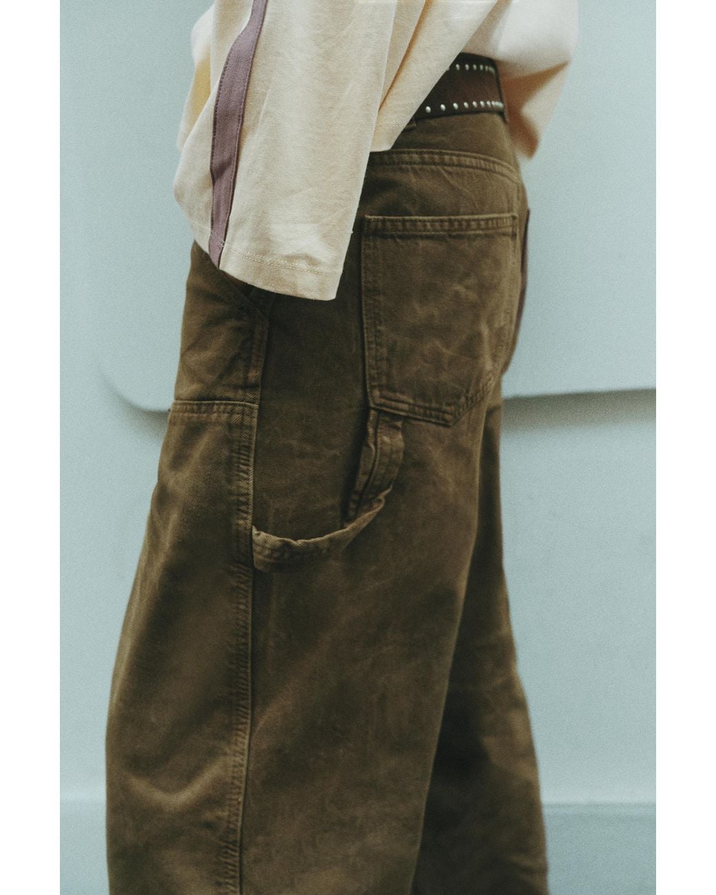 Pull&Bear Carpenterjeans in het Green