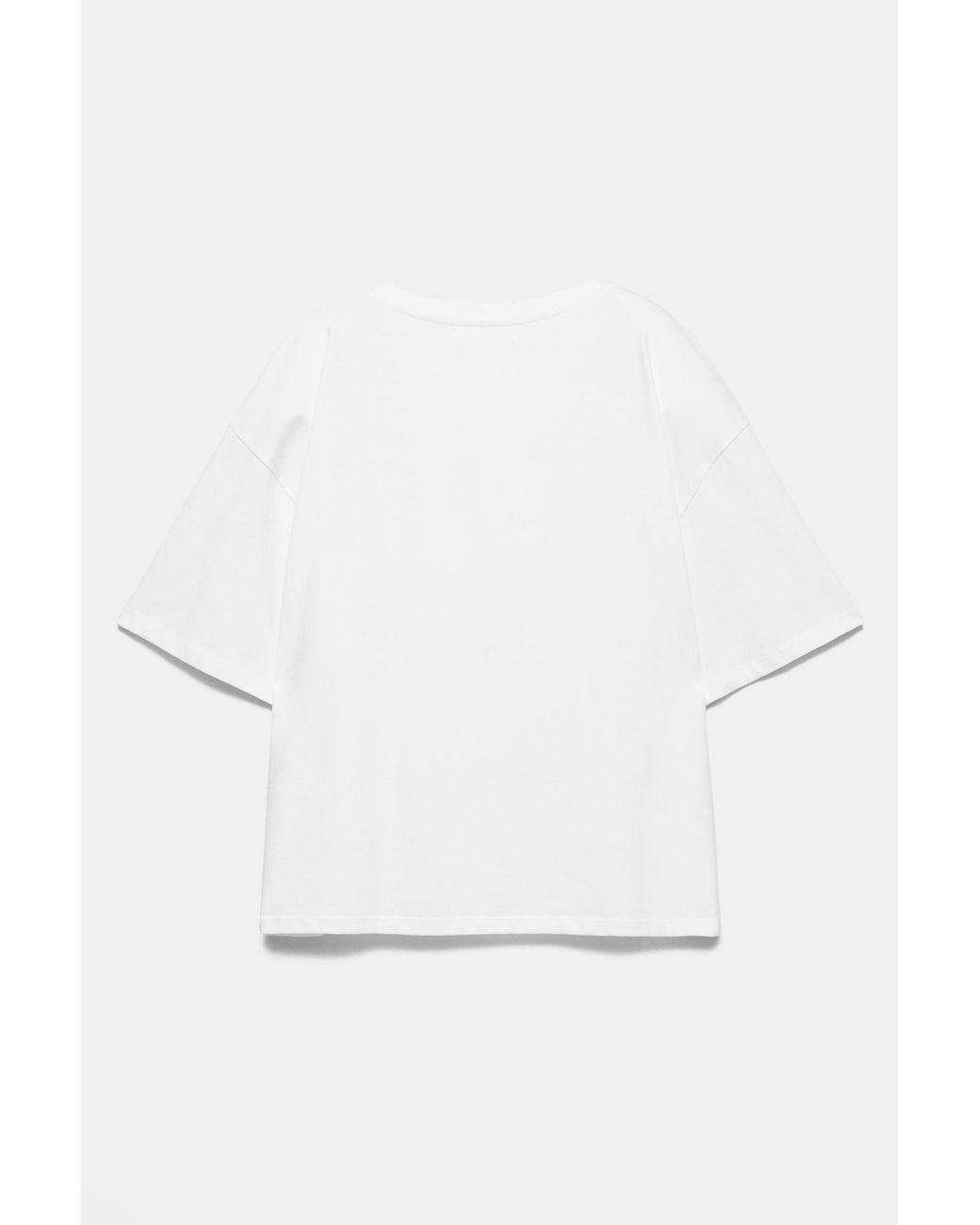 Pull&Bear Black Oversize Short Sleeve T-Shirt