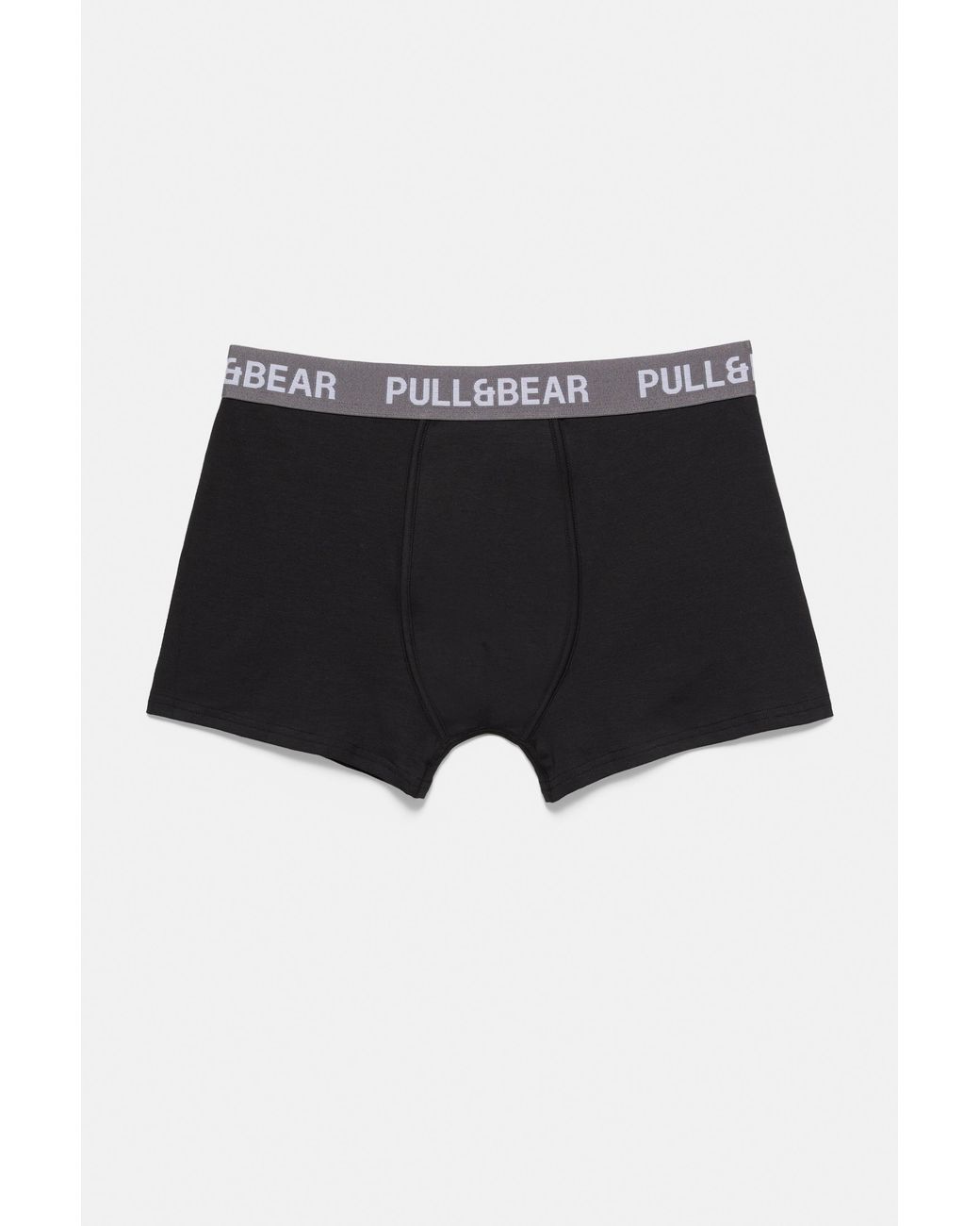 Pull&Bear Black 3-Pack Of Boxers for men