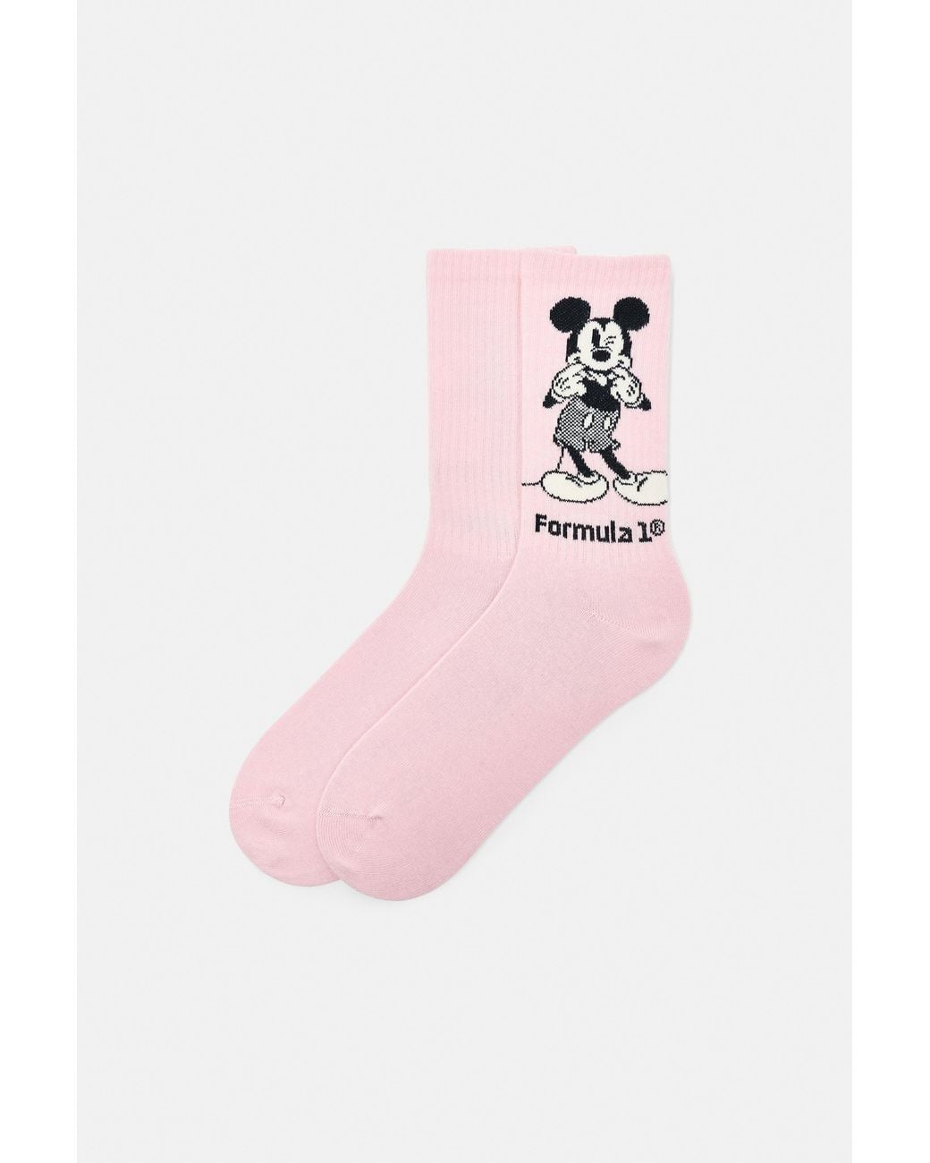 Pull&Bear Black Disney X F1 Mickey Socks