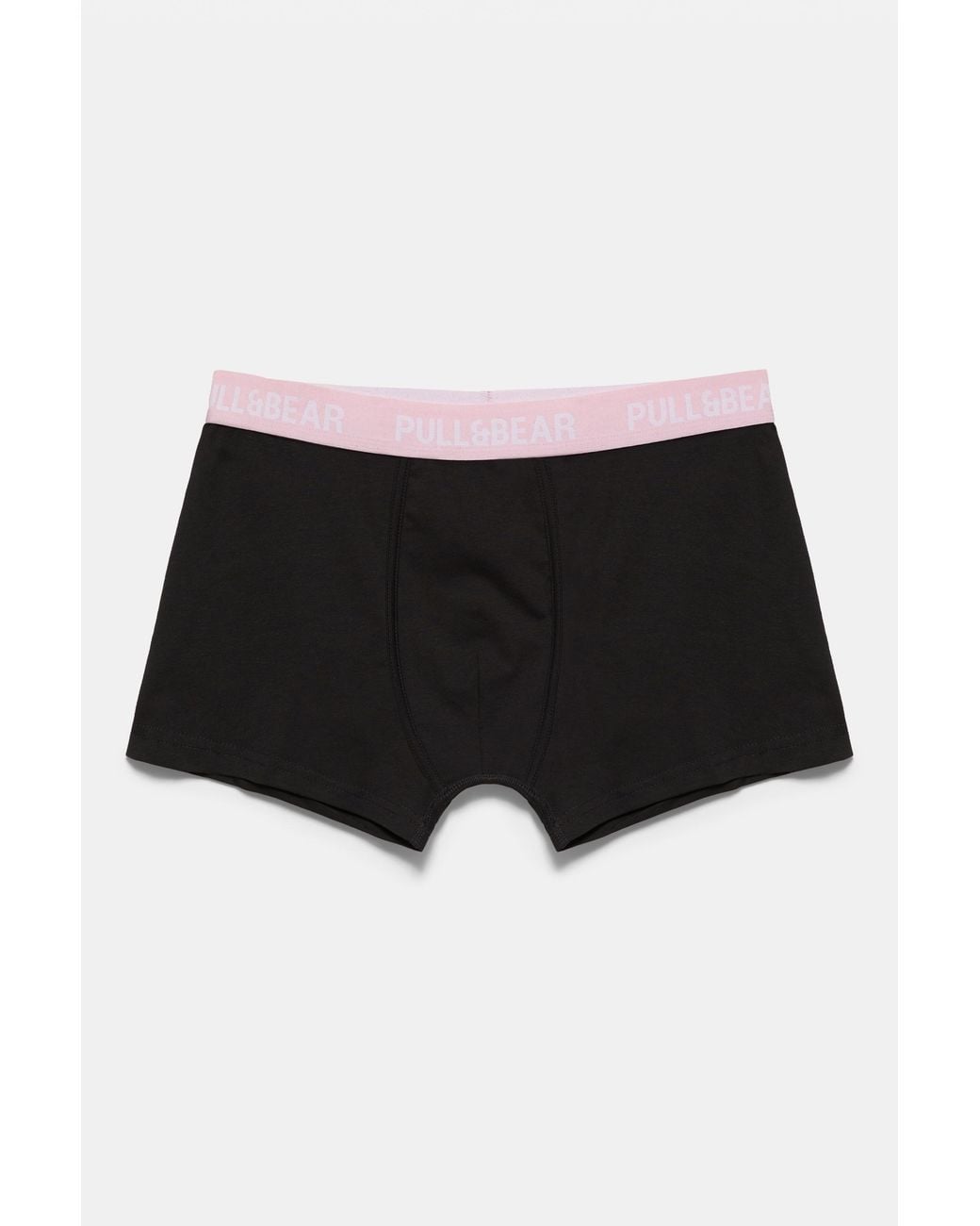 Pull&Bear Black Pack Of 3 Boxers for men