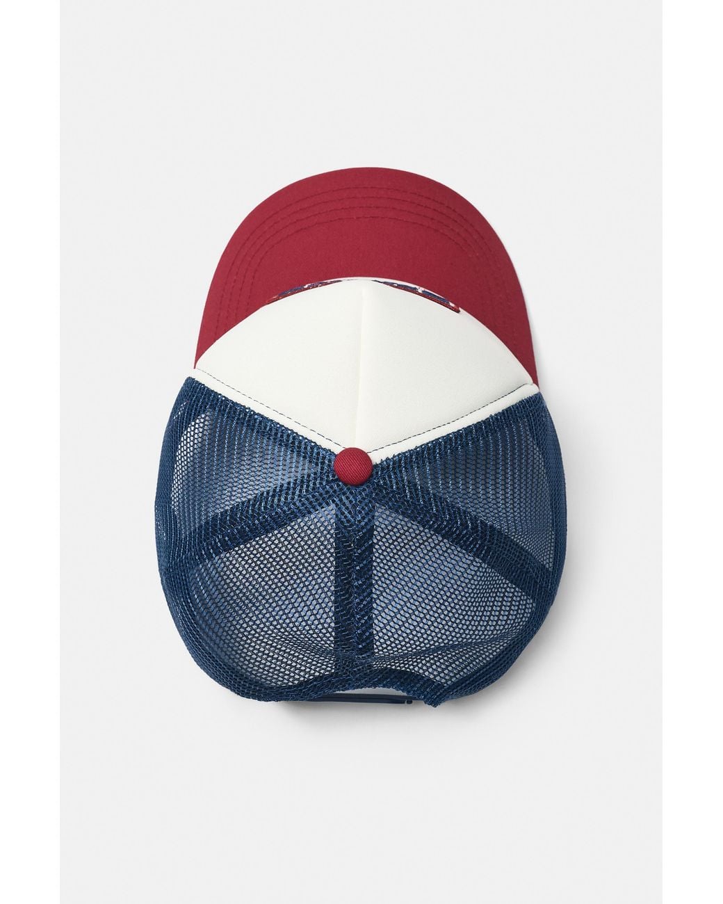 Cappello Trucker Service Supply di Pull&Bear in Red da Uomo