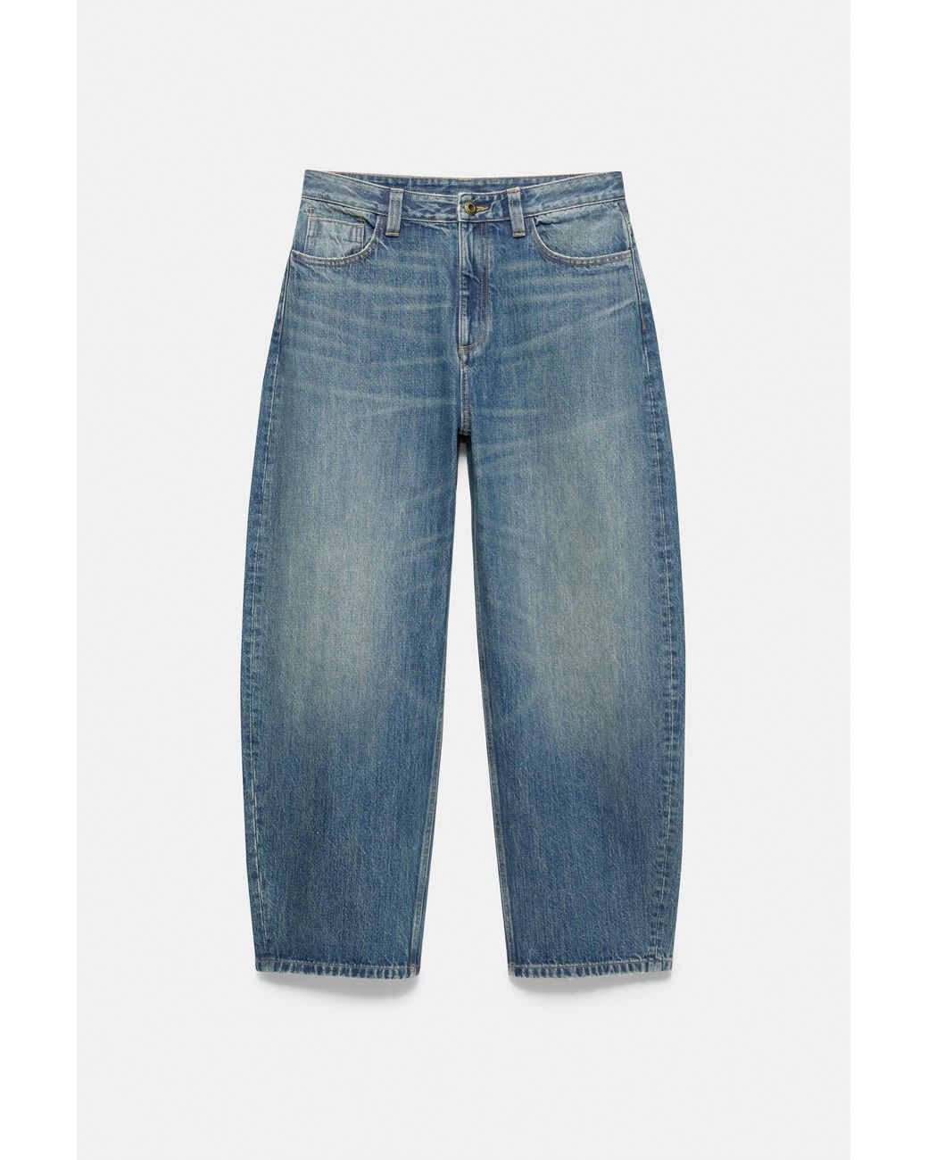 Pull&Bear Multicolor Balloon-Fit Baggy Jeans for men