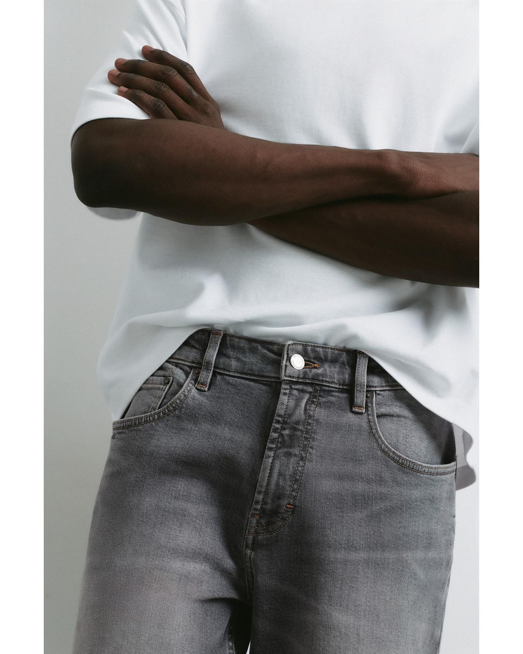 Pull&Bear Slim Jeans in het Multicolor voor heren