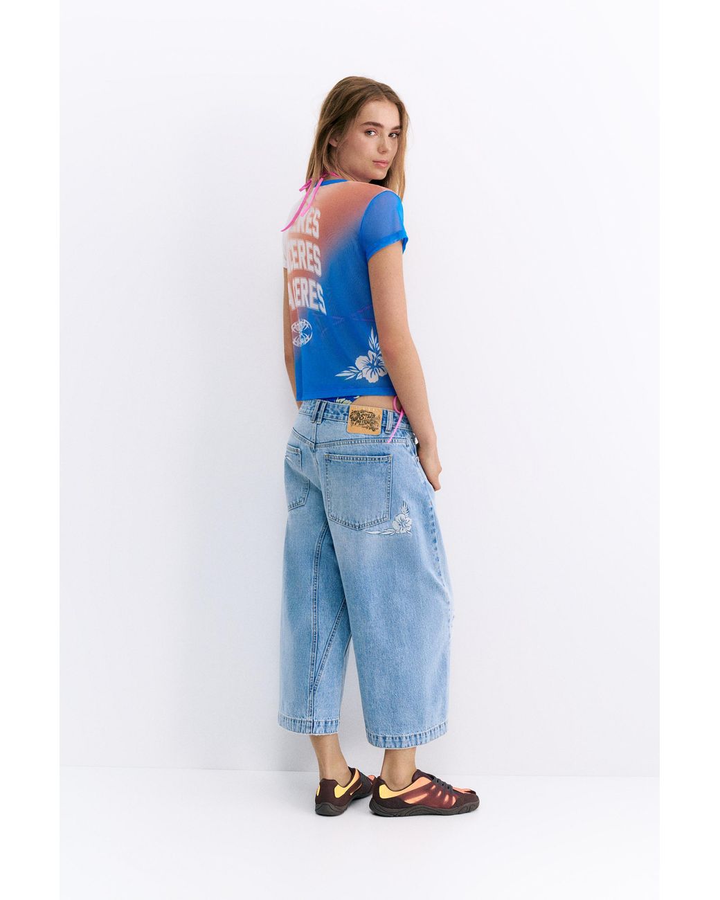 Pull&Bear Blue Pleasures X Stwd T-Shirt