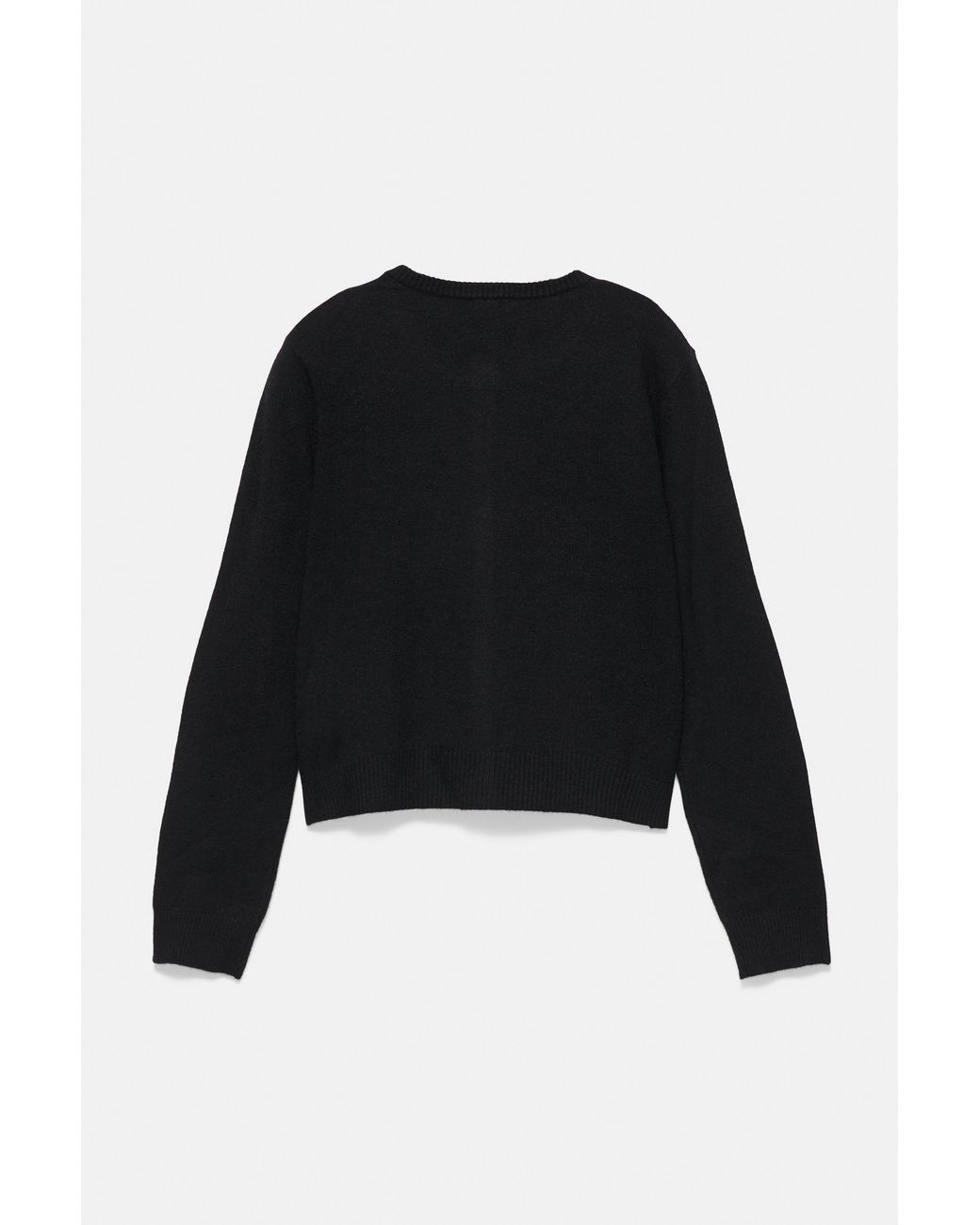 Cardigan Basic di Pull&Bear in Black
