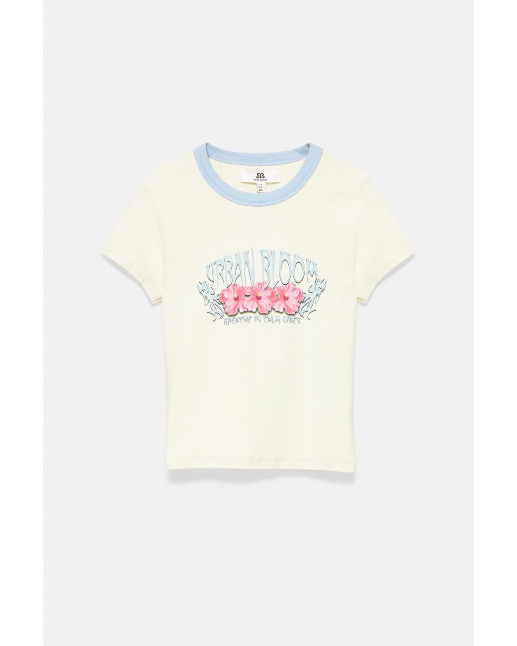 Pull&Bear Multicolor Floral Graphic T-Shirt