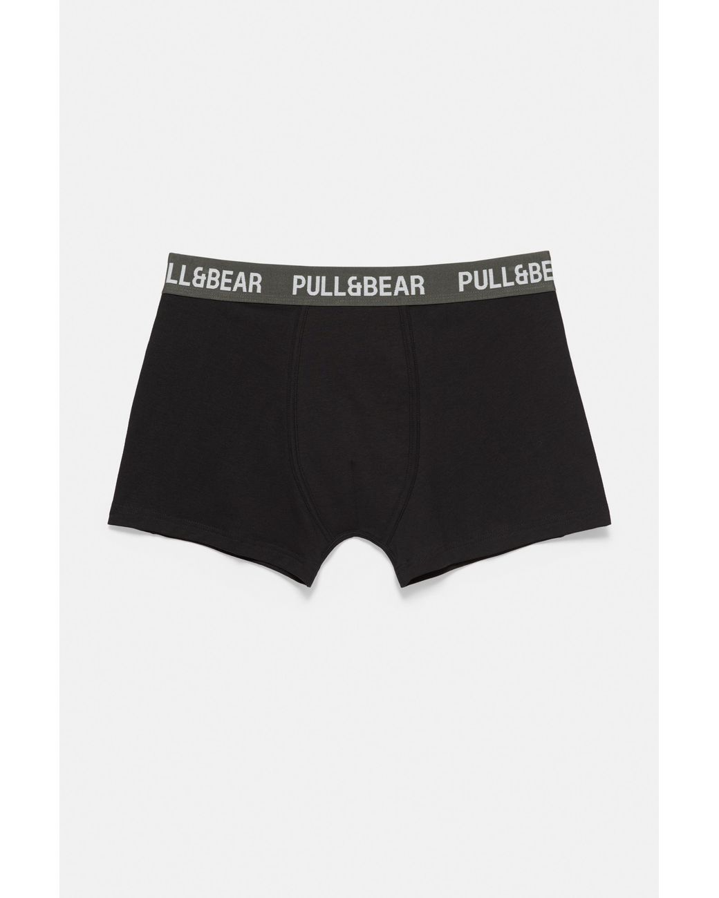 Pull&Bear 3-Pack Boxershorts in het Black voor heren
