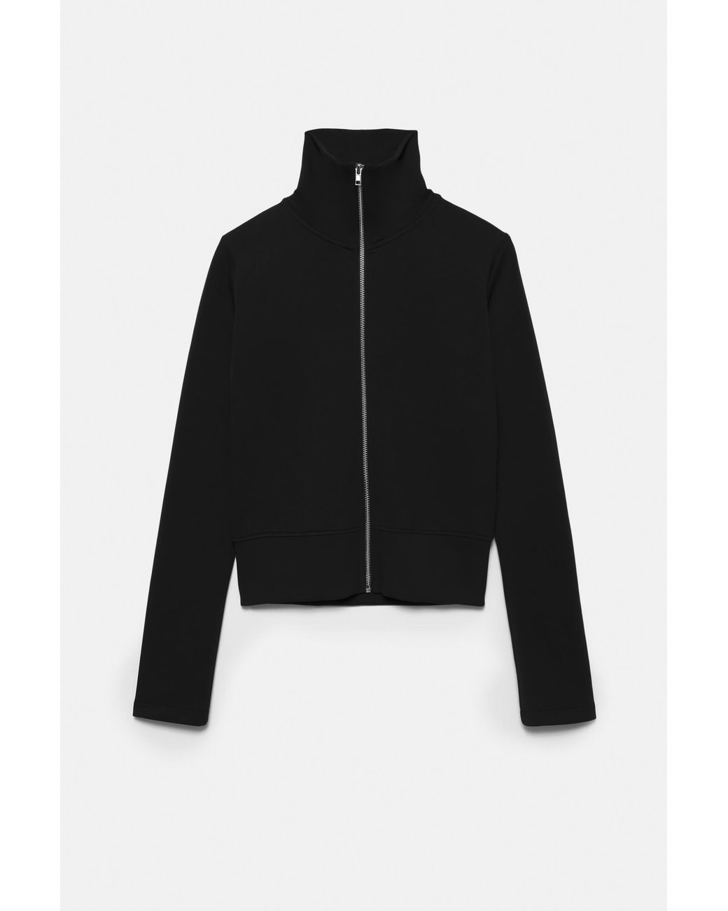 Pull&Bear Black Zip-Up Jacket