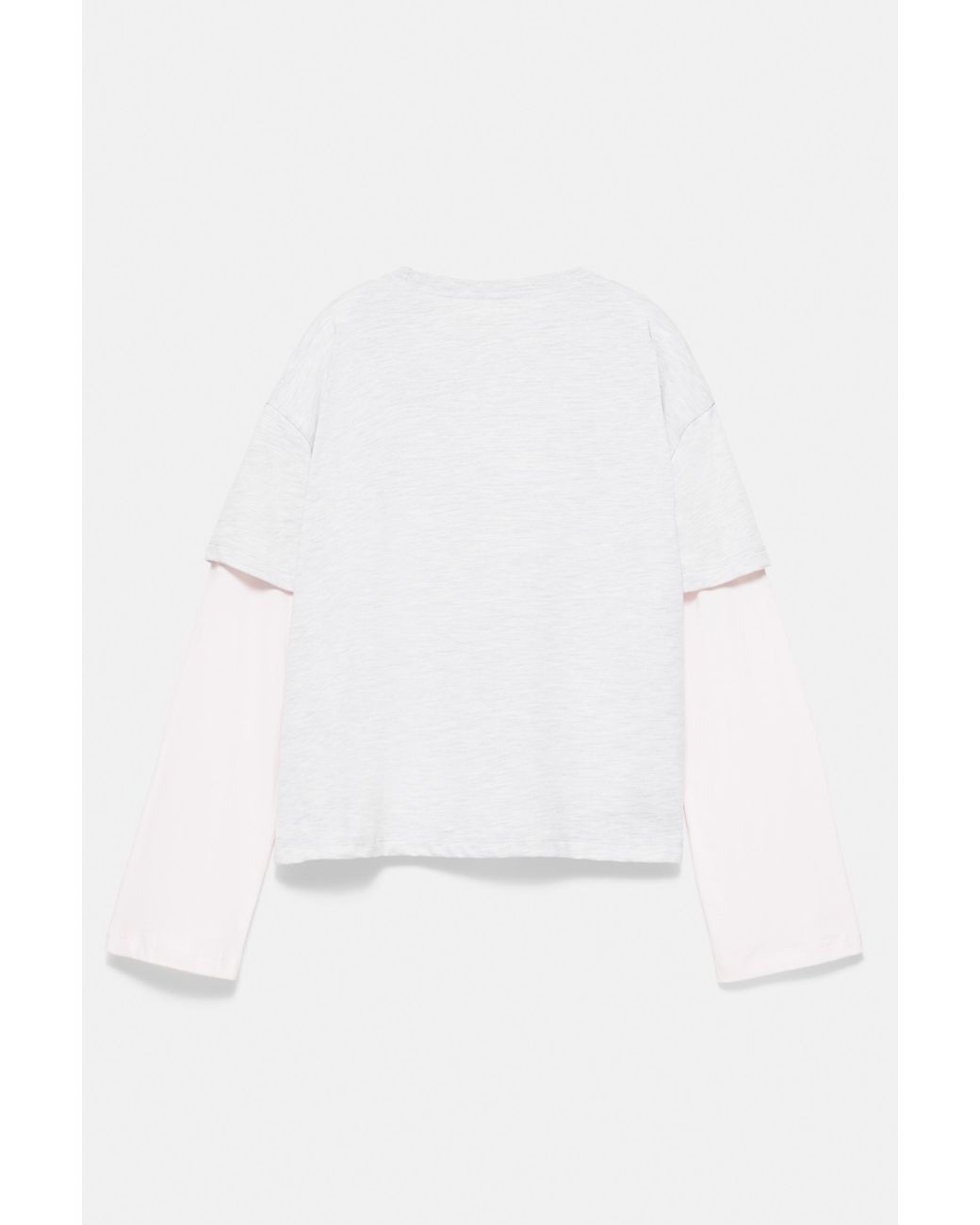 Pull&Bear Multicolor Double Sleeve T-Shirt