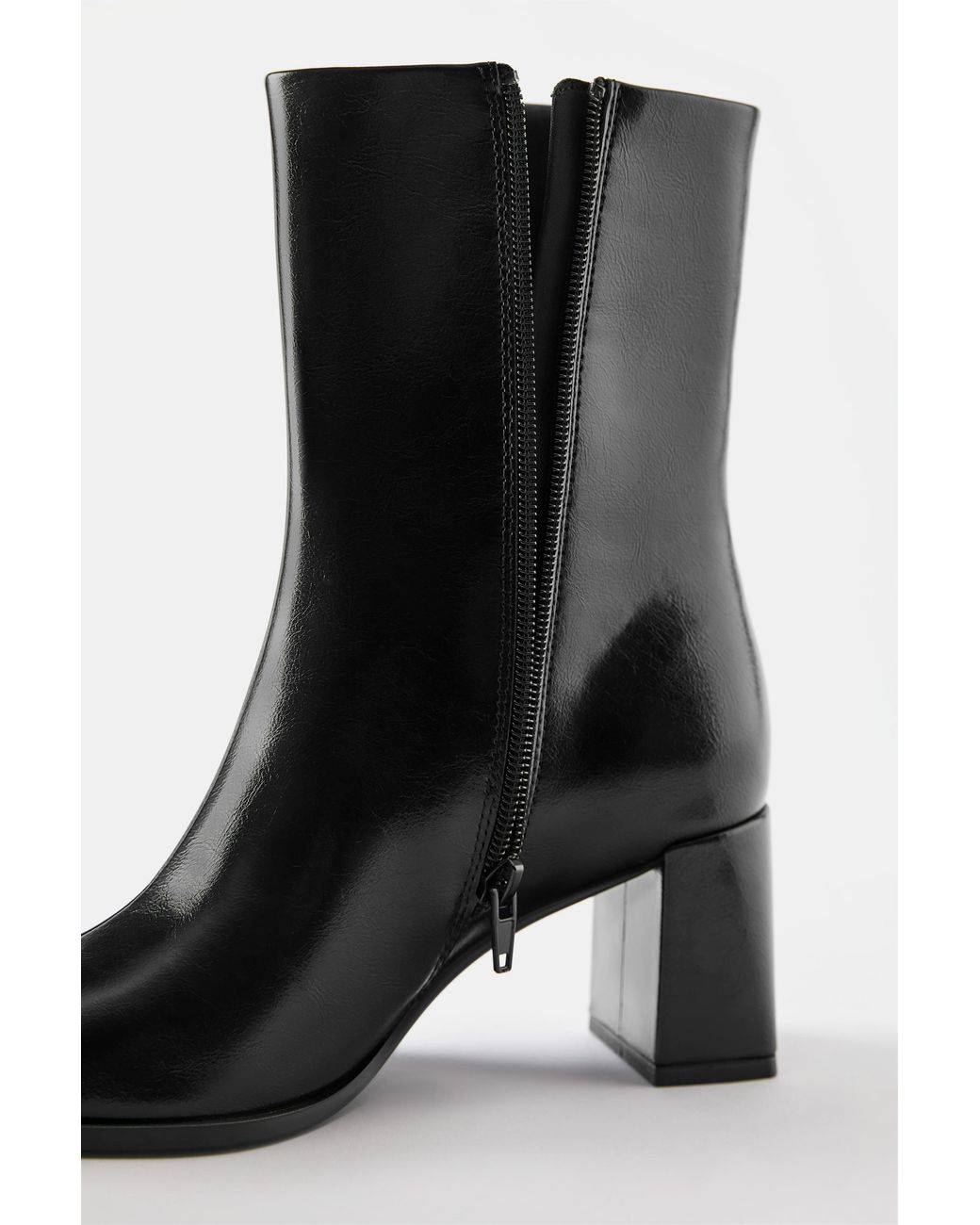 Pull&Bear Black Absatzstiefeletten