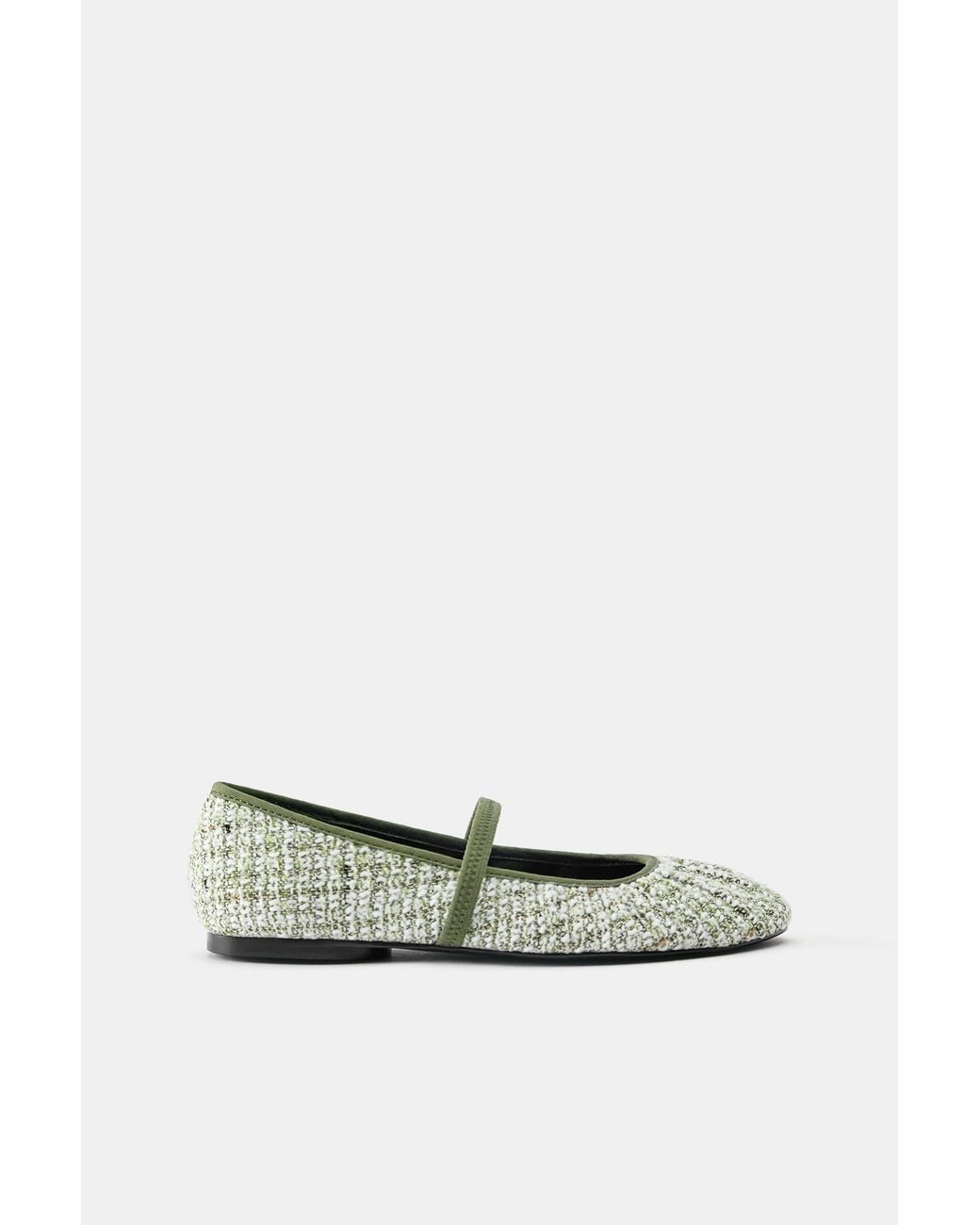 Ballerines Texturées Pull&Bear en coloris Gray
