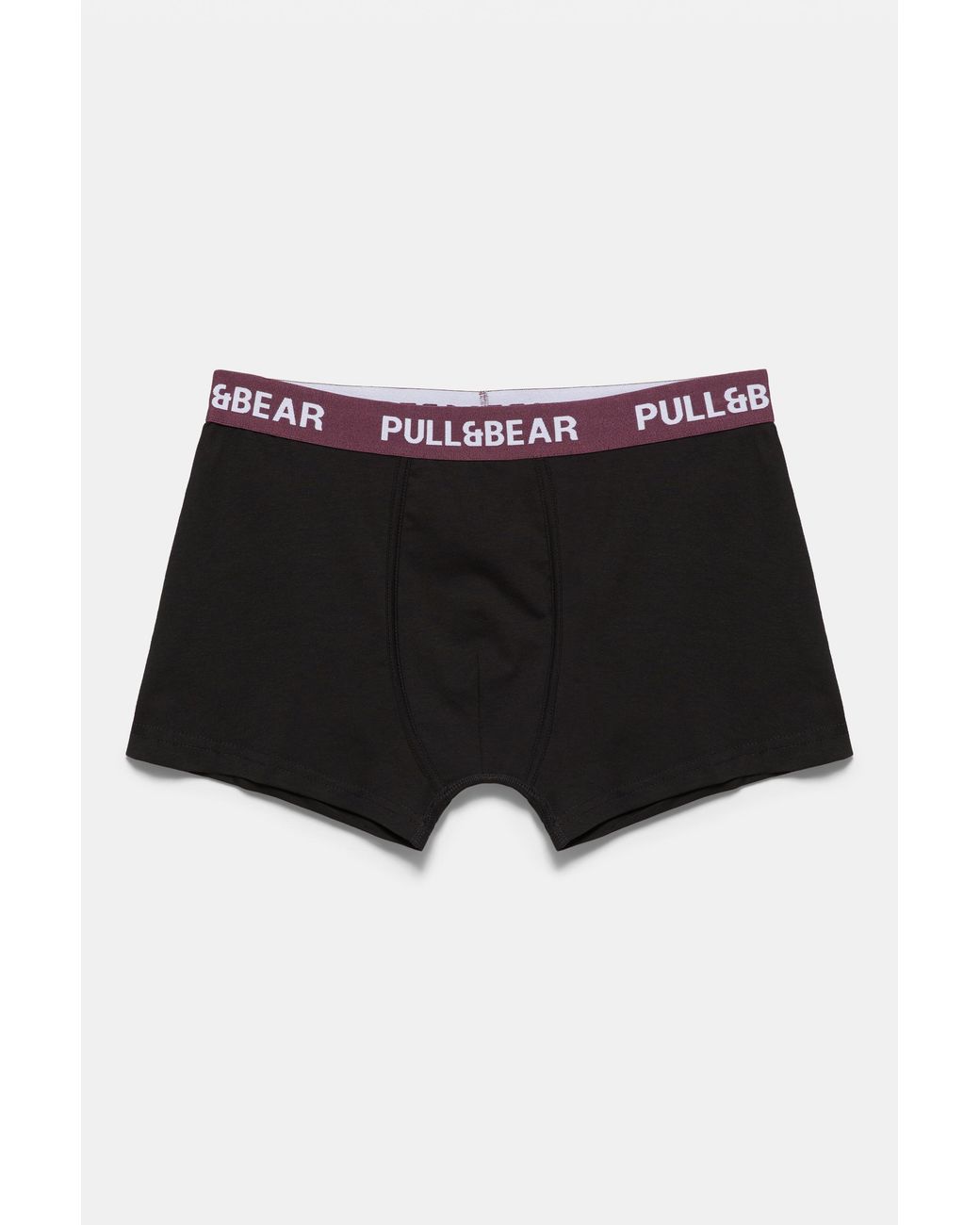 Pull&Bear Black Pack Of 3 Boxers for men