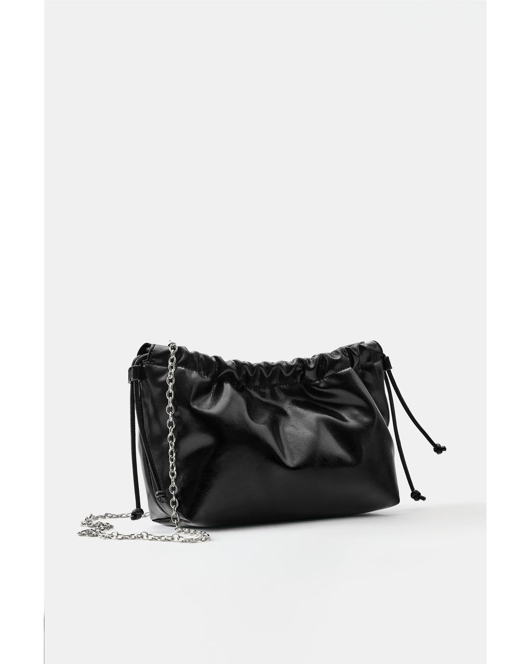 Pull&Bear Black Bucket Bag