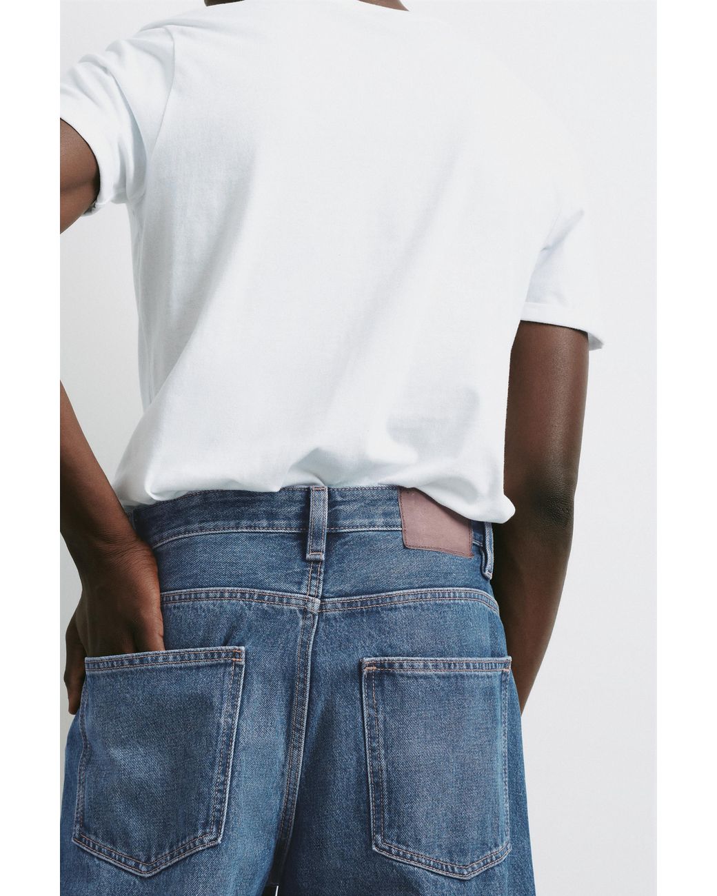 Jeans Baggy di Pull&Bear in Blue da Uomo
