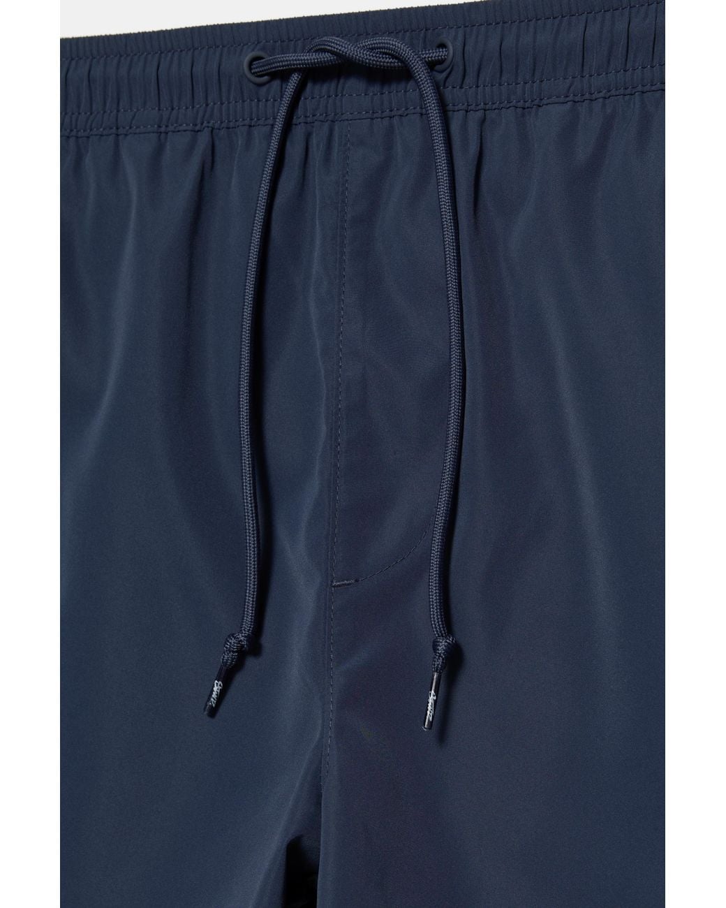 Pull&Bear Gray Basic Swimming Trunks for men